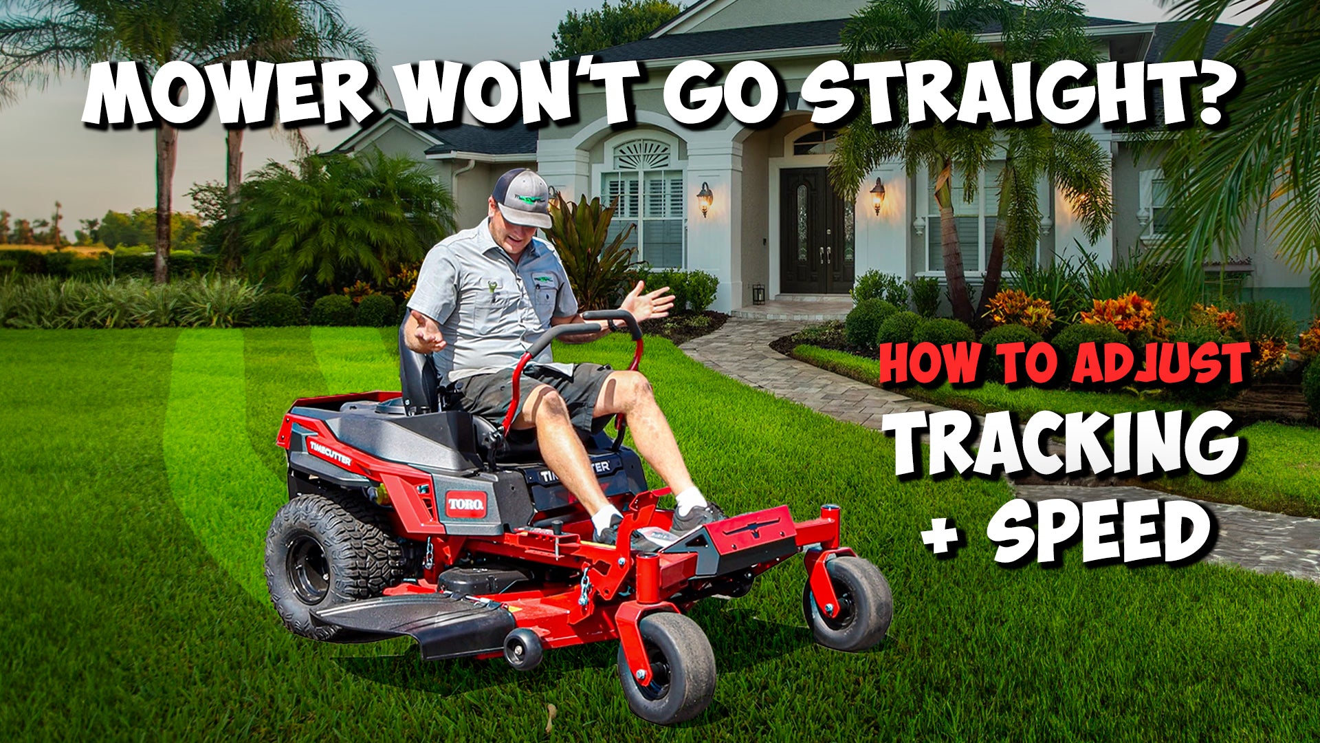How to Adjust Tracking Speed on your Lawn Mower 2024 Mower not g