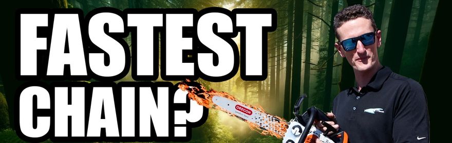 Fastest Chainsaw Chain Ever?! Speed Test & Review!