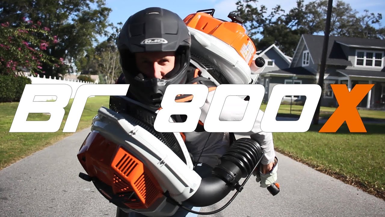 STIHL BR800 Insane Power.