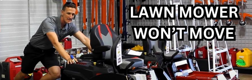 My Mower wont Move! - How to Release Brakes on your TORO TimeCutter!