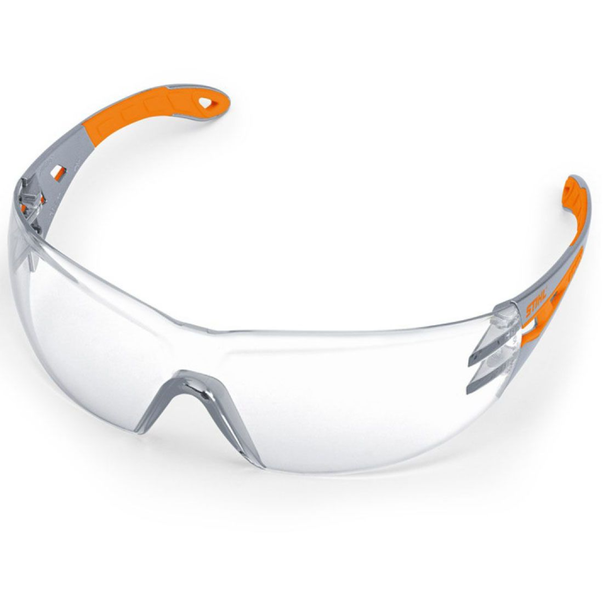 2 PCS STIHL Clear Safety Glasses 99% U.V Protection Pack Of 2 Eye-Protector  NEW