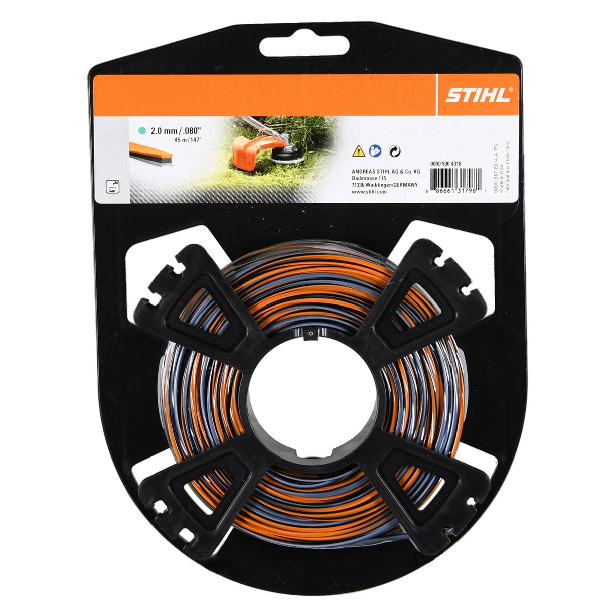 STIHL 147' .080 Cf3 Pro Trimmer Line | 0000 930 4318 | Main Street Mower | Winter Garden | Clermont | Ocala