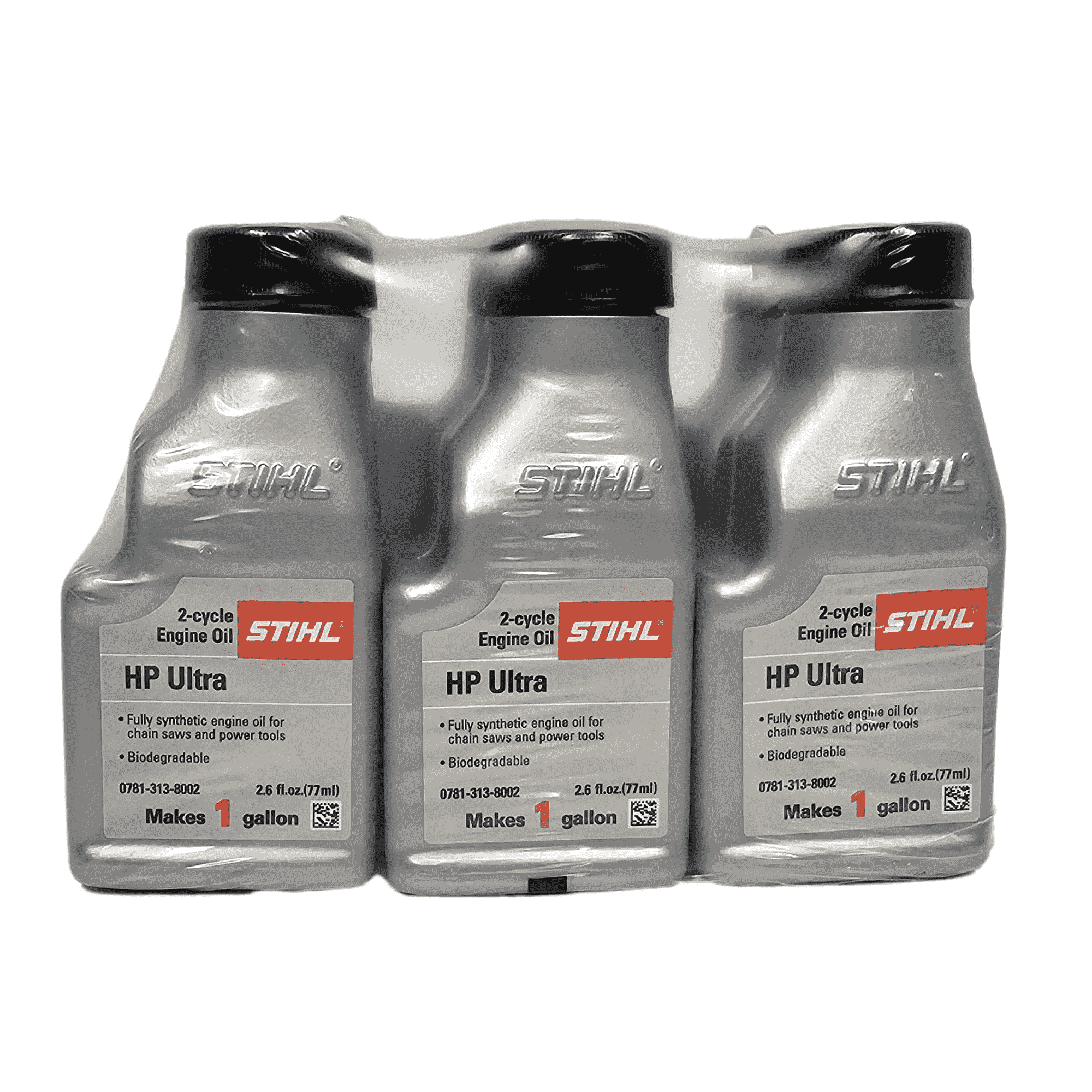 STIHL High Performance Ultra 2-Cycle Engine Oil | 2.6 fl oz | Pack of 6 | 0781 313 8003 | Main Street Mower | Winter Garden | Clermont | Ocala
