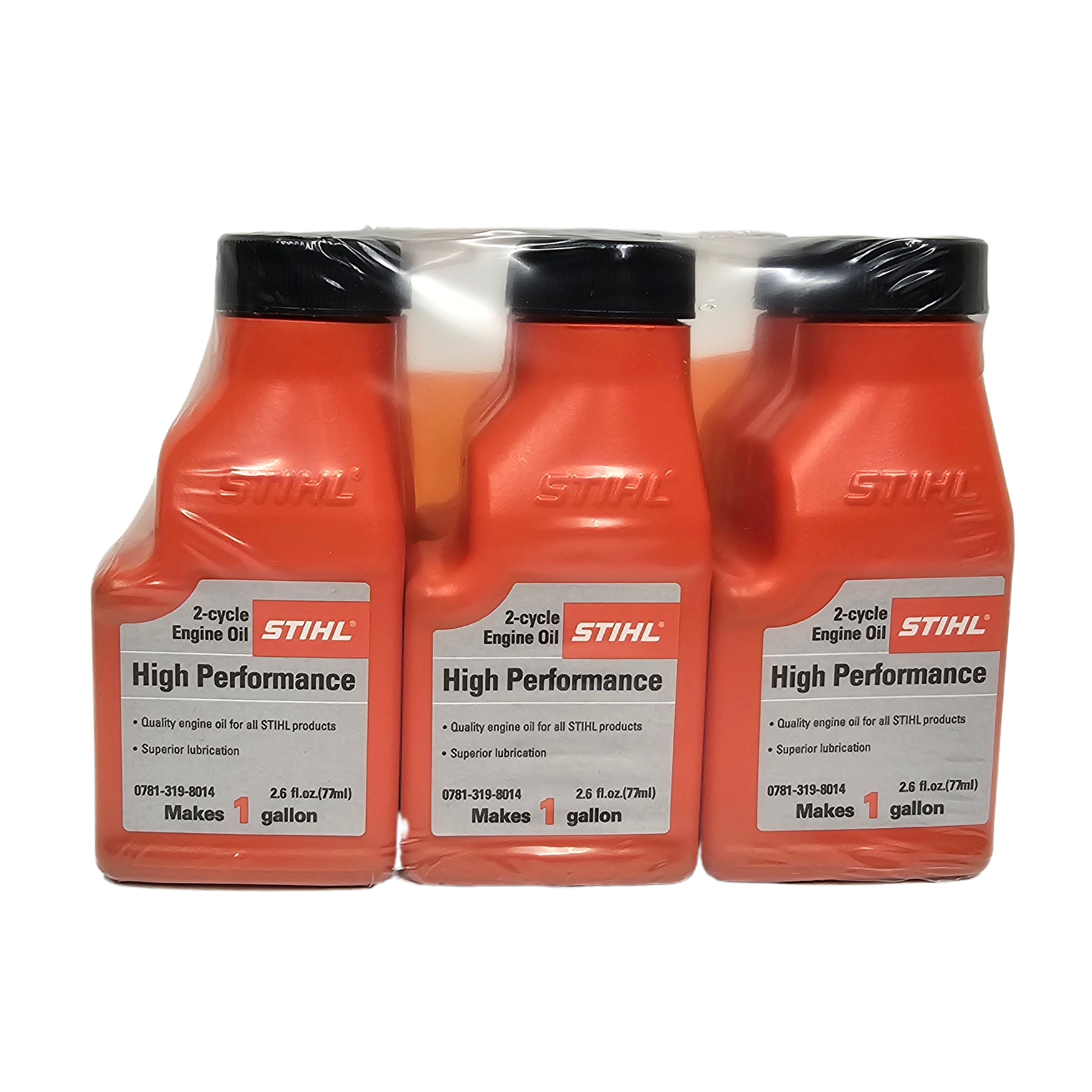 Stihl High Performance 2-Cycle Engine Oil | 5.2 fl oz | Pack of 6 | 0781 319 8011