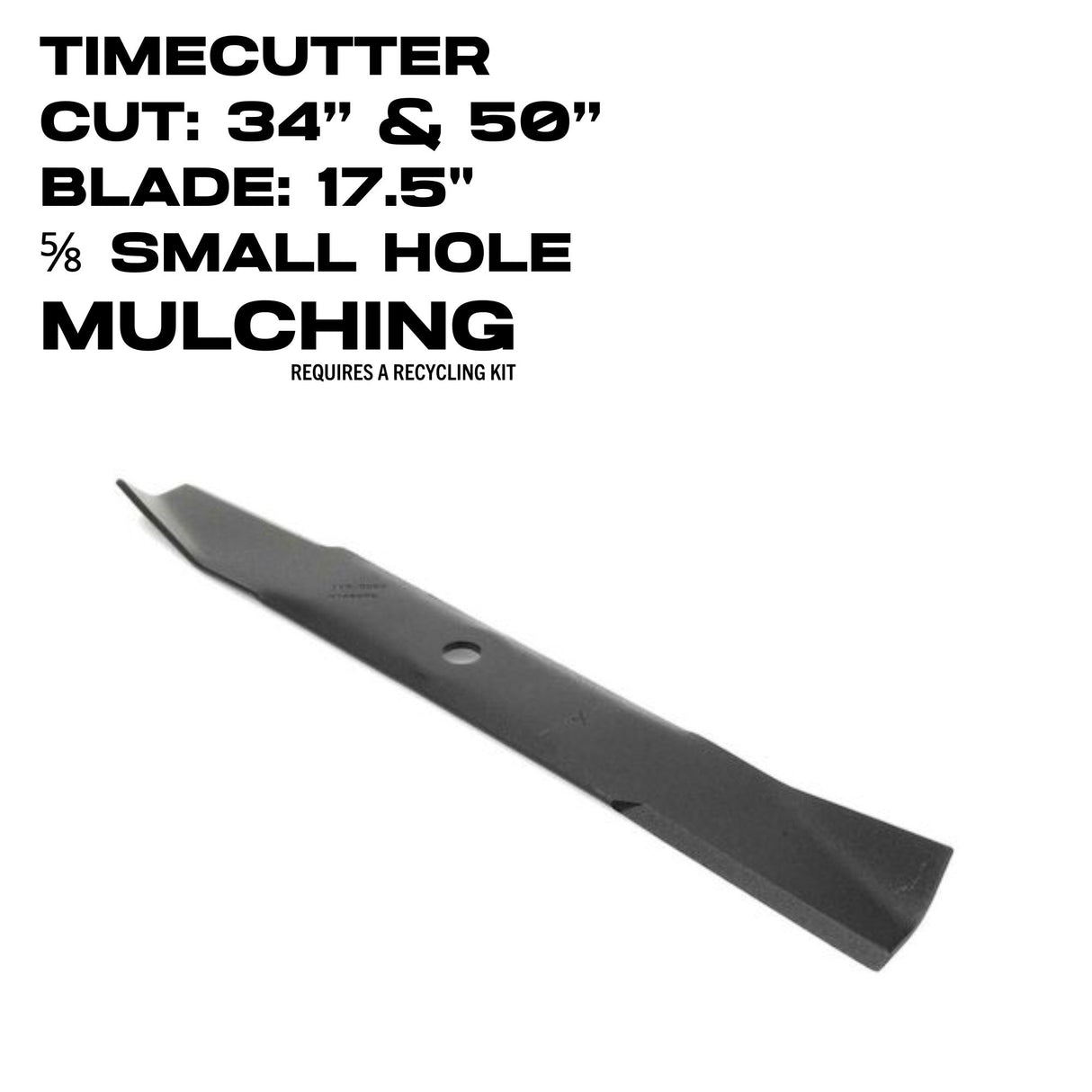Toro Mulching Blade | 17.5" | TimeCutter Z and SS Mowers | 34" & 50" Deck | 115-5062-03