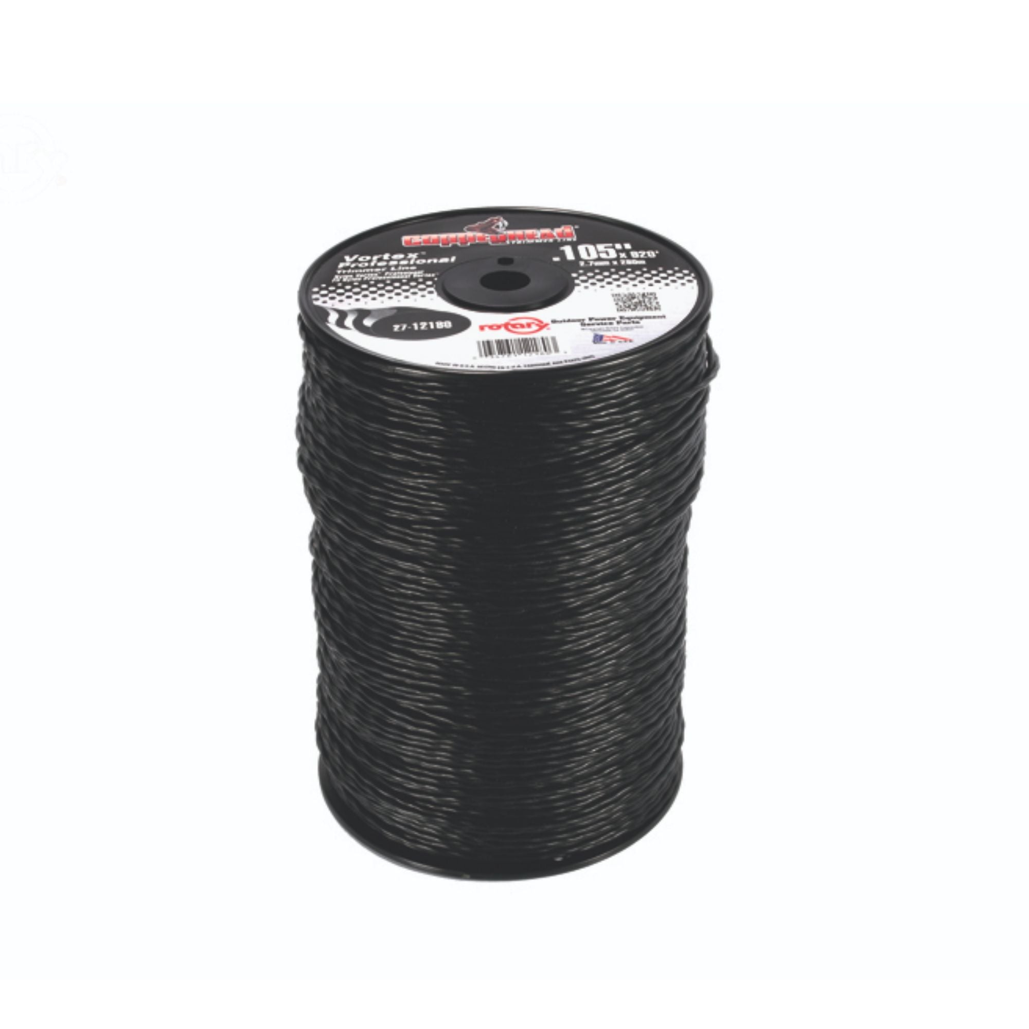 Rotary Vortex Trimmer Line | .105 X 920' | Black | 12180