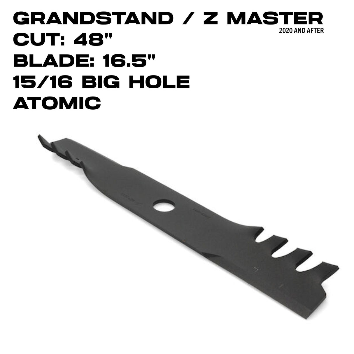 Toro Atomic Blade | 16.5" | GrandStand / Z Master | 48" Deck | 140-4862