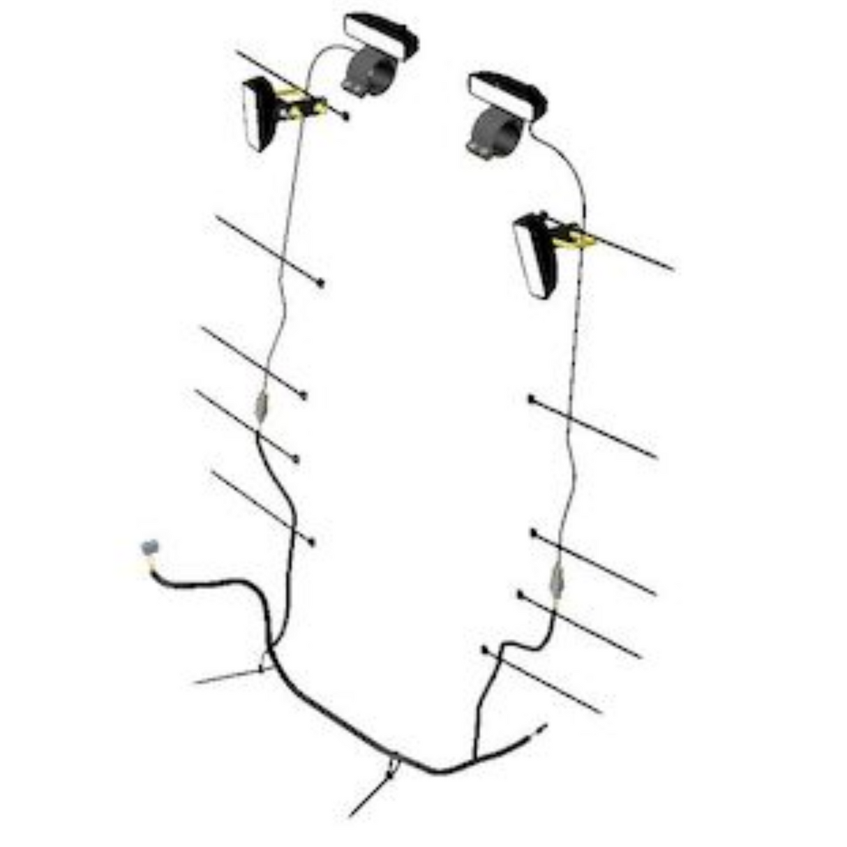 Toro Titan Mid Mount Light Kit | 144-1992 | Main Street Mower | Winter Garden | Clermont | Ocala