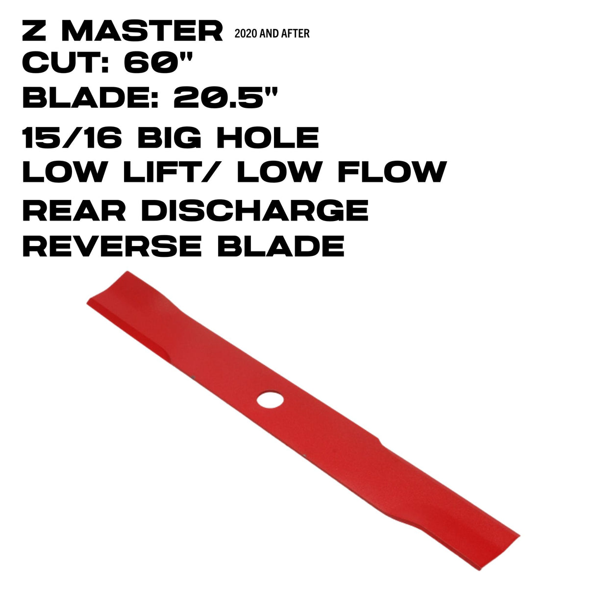 Toro Low Flow CR Blade | 20.5" | Z Master | 140-1244 / 163-3493