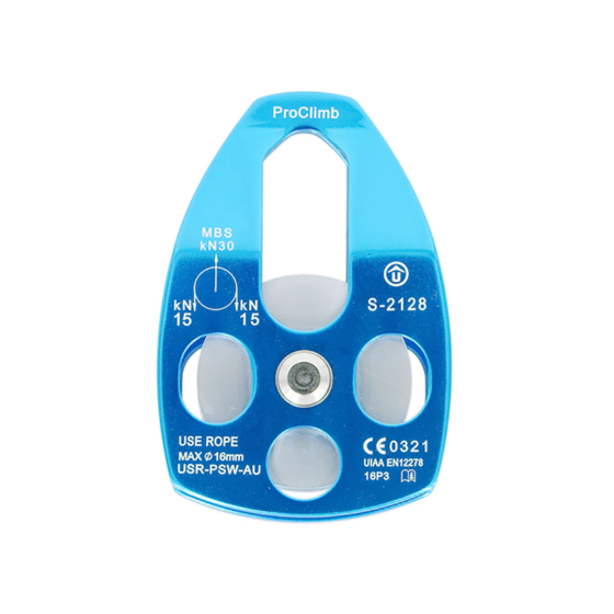 Extra Roll Single Sheave Rope Pulley | Blue | 16847 | Main Street Mower | Winter Garden | Clermont | Ocala