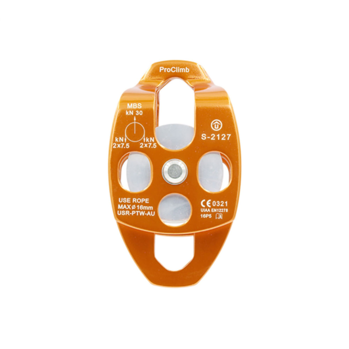 Double Sheave Rope Pulley | Orange | 16848 | Main Street Mower | Winter Garden | Clermont | Ocala