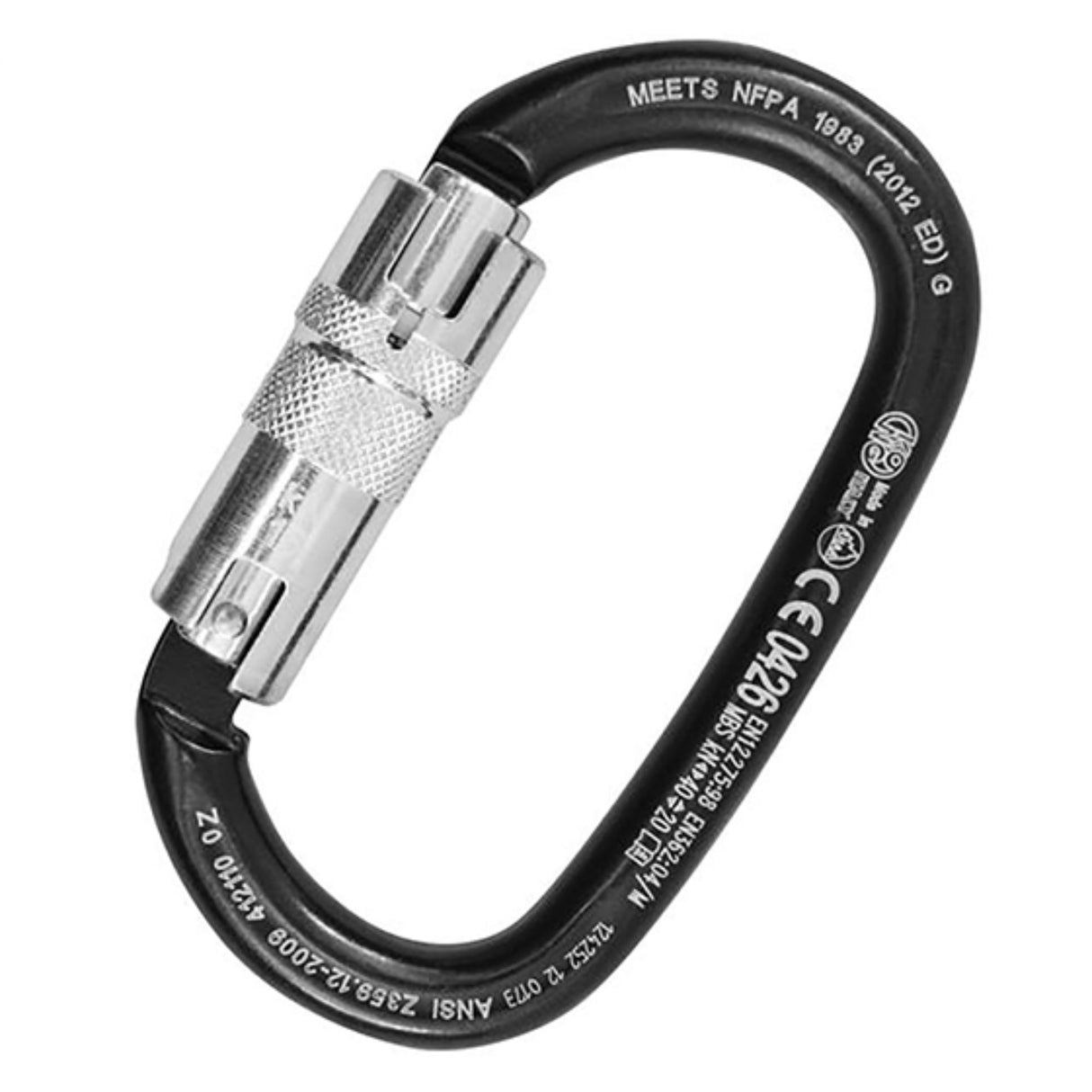 Ovalone Carabiner | Black | 16911 | Main Street Mower | Winter Garden | Clermont | Ocala