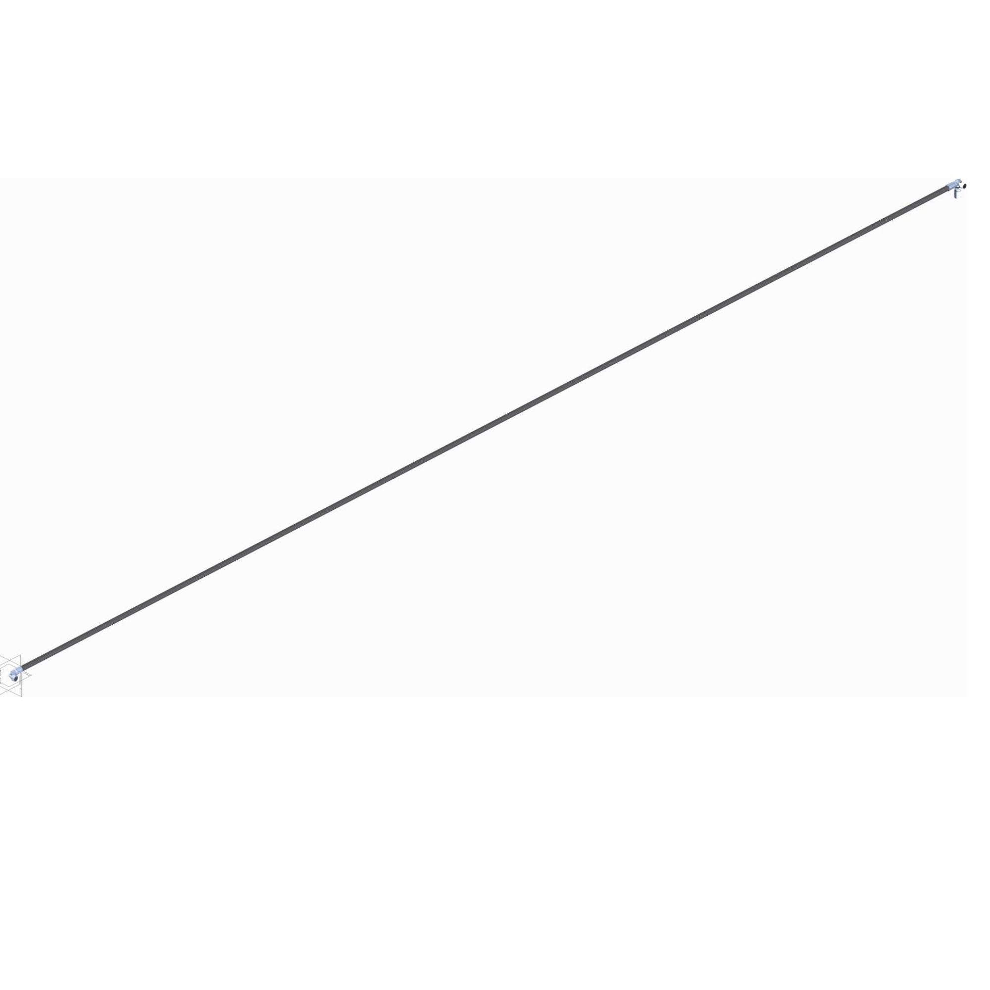 Ventrac Hose, 3/8x180.00 SAE 100R19AR | 20.0357