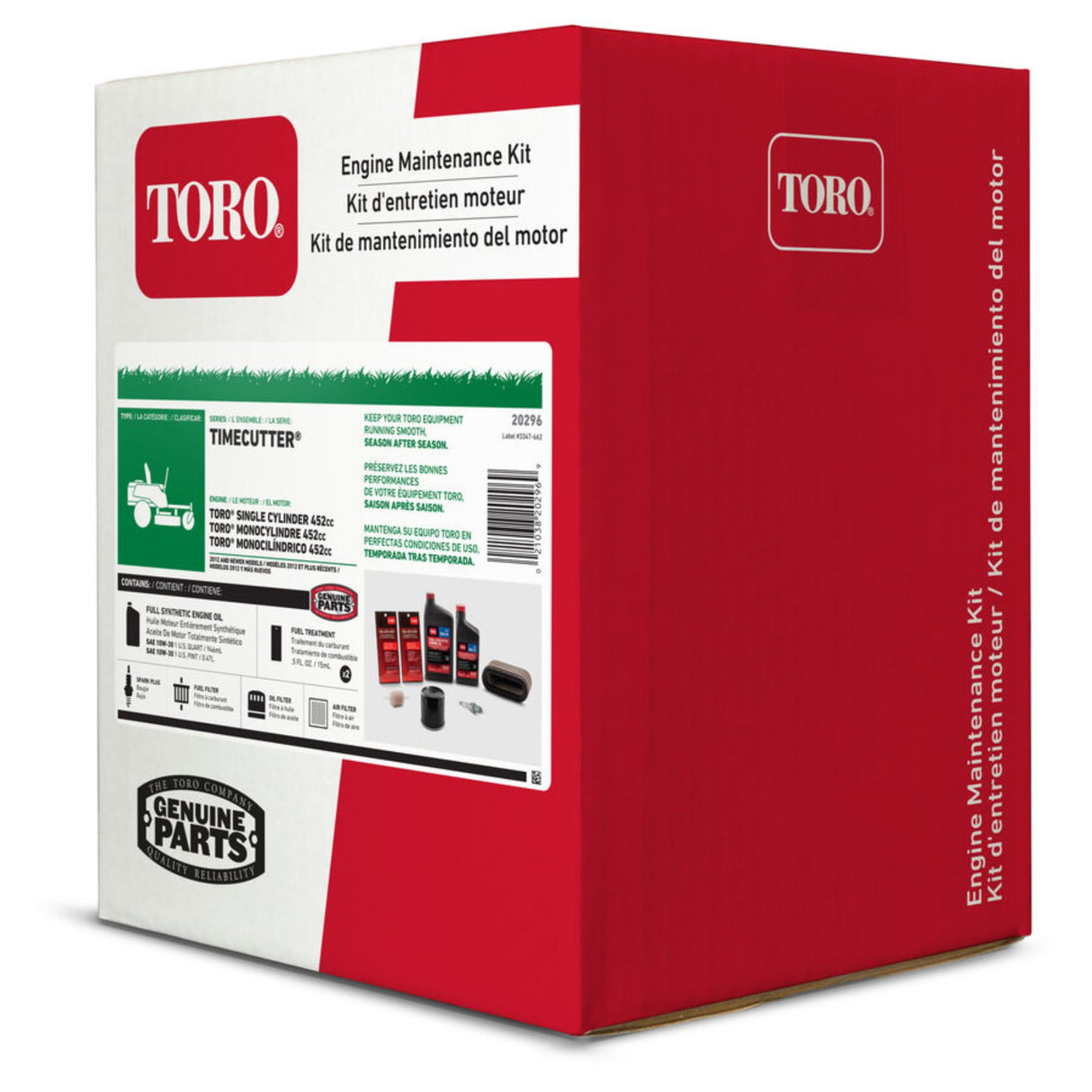 TimeCutter Toro Engine Maintenance Kit | 20296