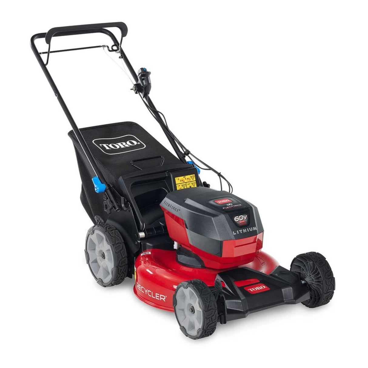 Toro Recycler | 21" Deck | Self-Propel | SmartStow | 60V Max 5.0Ah Battery | Push Lawn Mower | 21326