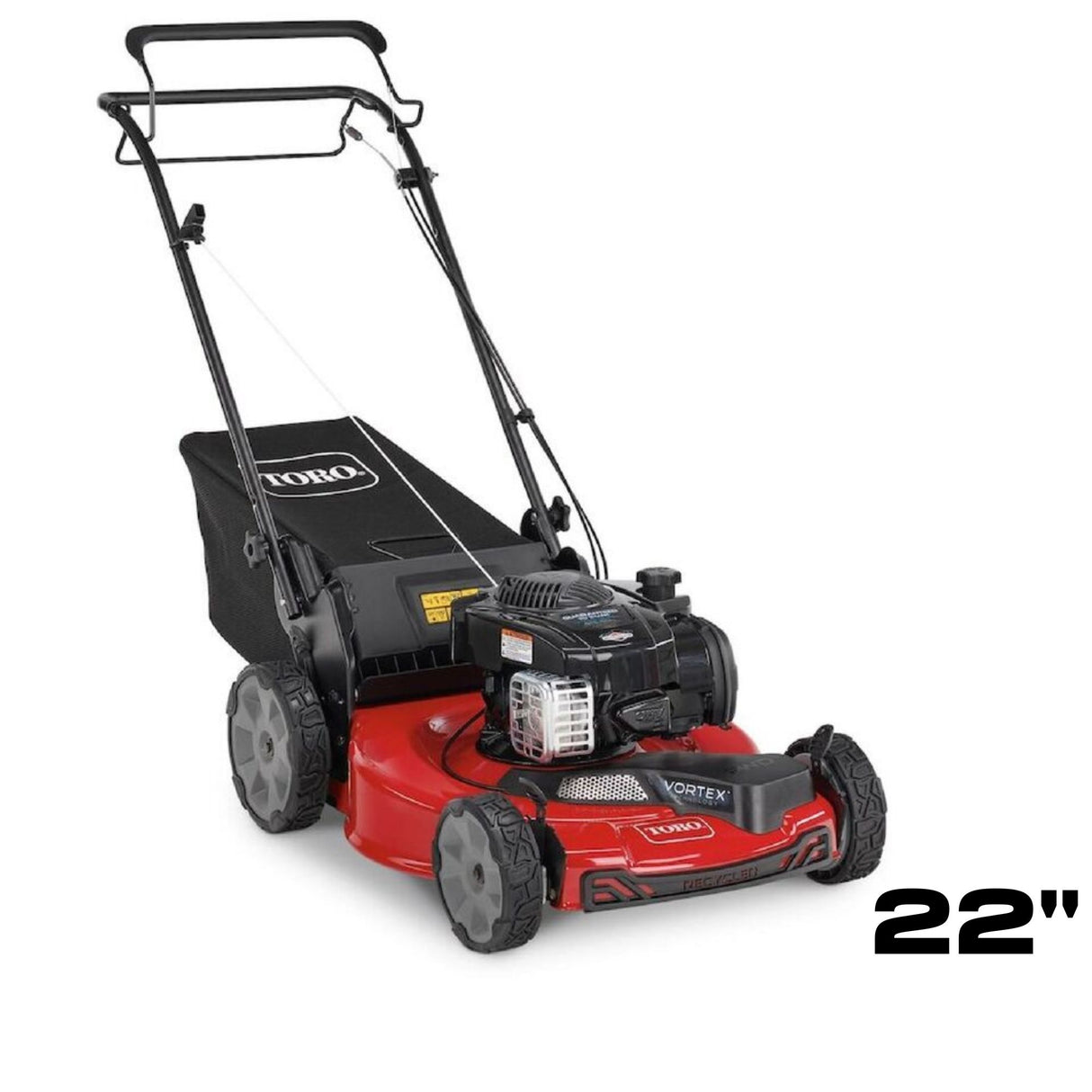 Toro Recycler | 22" Deck | Self-Propel | 150cc Briggs and Stratton | Gas Powered Push Lawn Mower | 21442