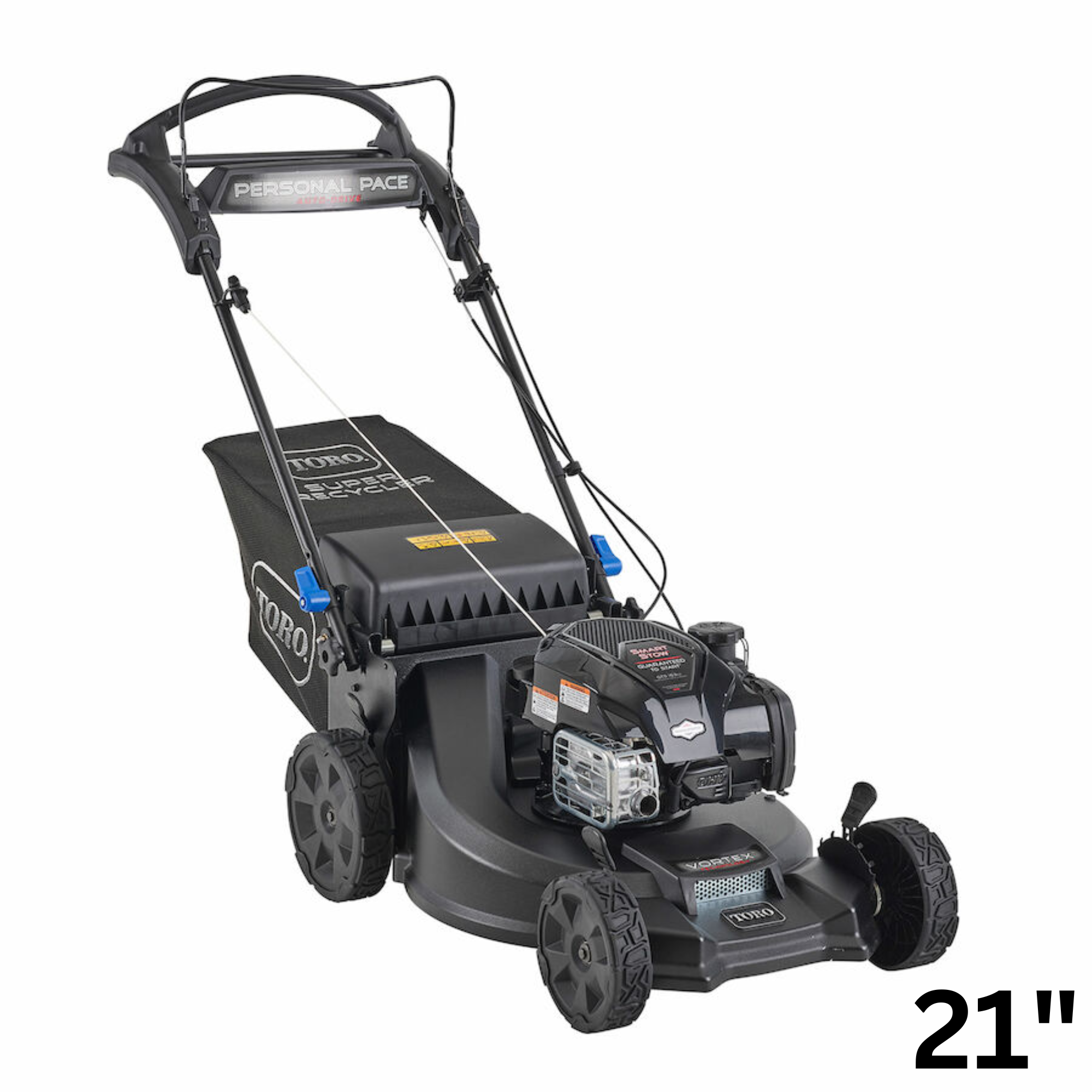 Toro 21 in. Super Recycler w/Personal Pace and SmartStow Gas Lawn Mower | 21565