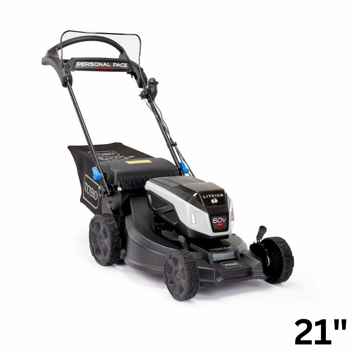 Toro 60V MaxSuper Recycler w/Personal Pace & SmartStow Lawn Mower | 21 in. Deck | 21568 | Main Street Mower | Winter Garden | Clermont | Ocala