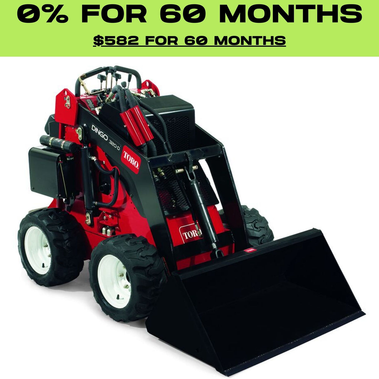 Dingo 320-D Mini Skid Steer | Kubota Engine | Diesel | 22337CP