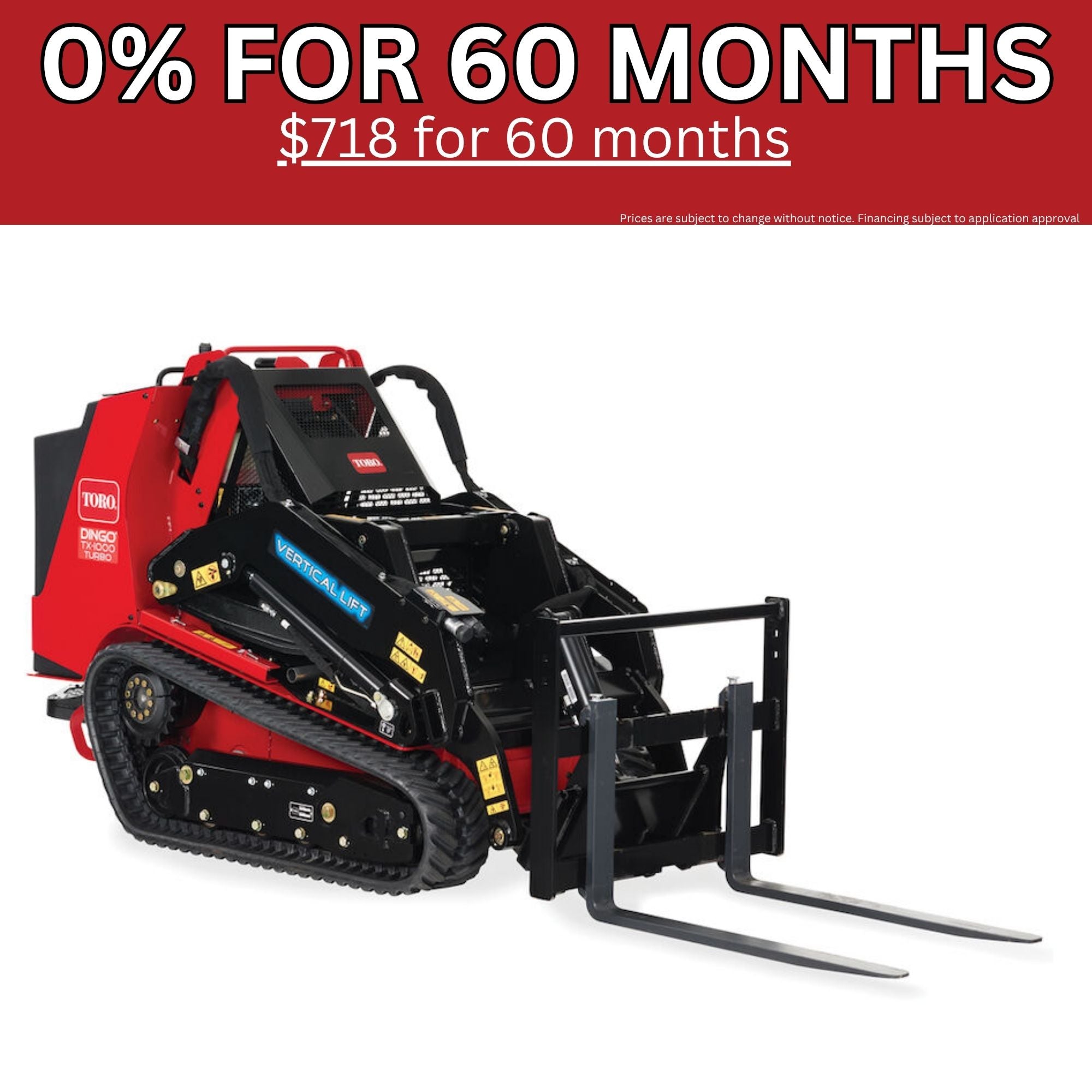 Dingo TX 1000 TURBO Track Loader | Wide | Yanmar | Diesel | 22588