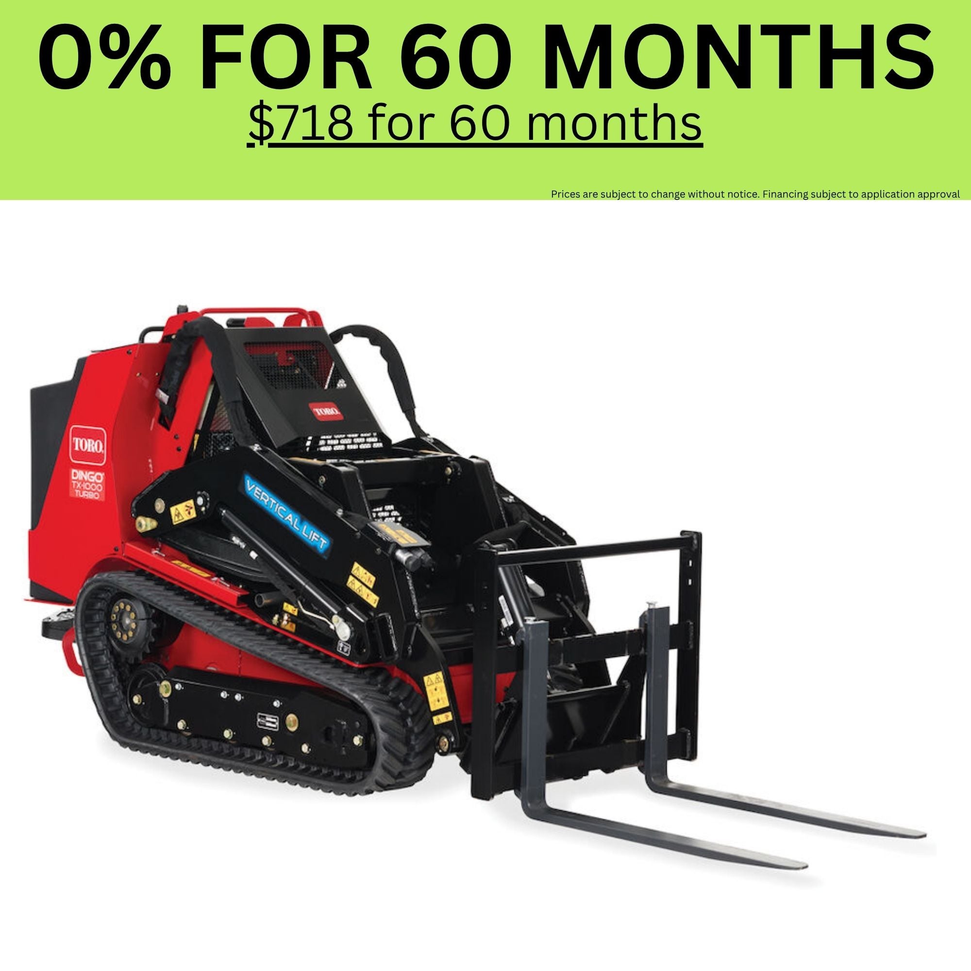 Dingo TX 1000 TURBO Track Loader | Wide | Yanmar | Diesel | 22588