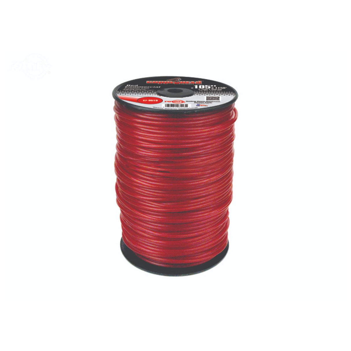 Rotary Trimmer Line | .105 X 1150 | Red | 5Lbs Spool | 3513