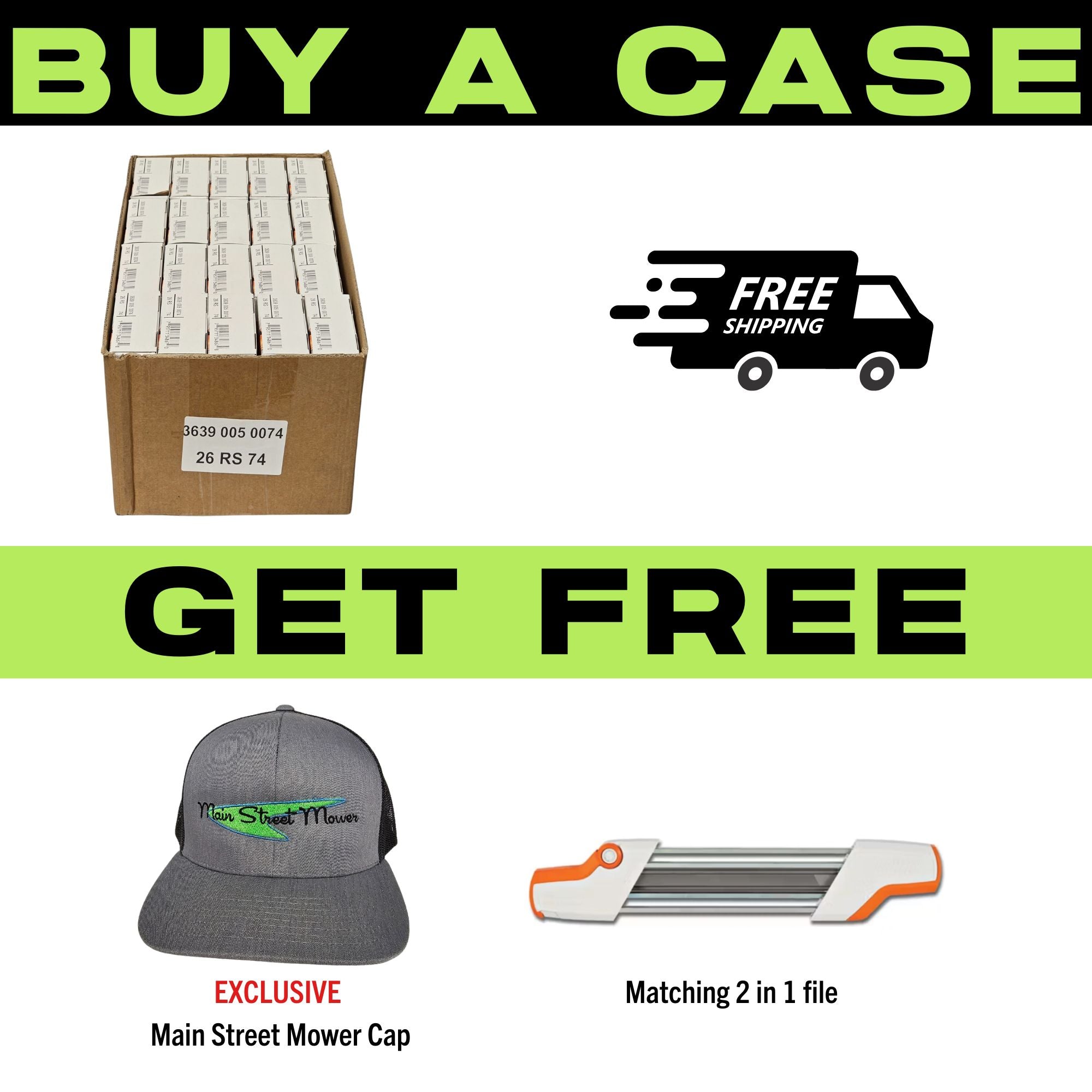 BULK || STIHL Oilomatic Rapid Super | 26 RS 74 | 18 in. | 74 Drive