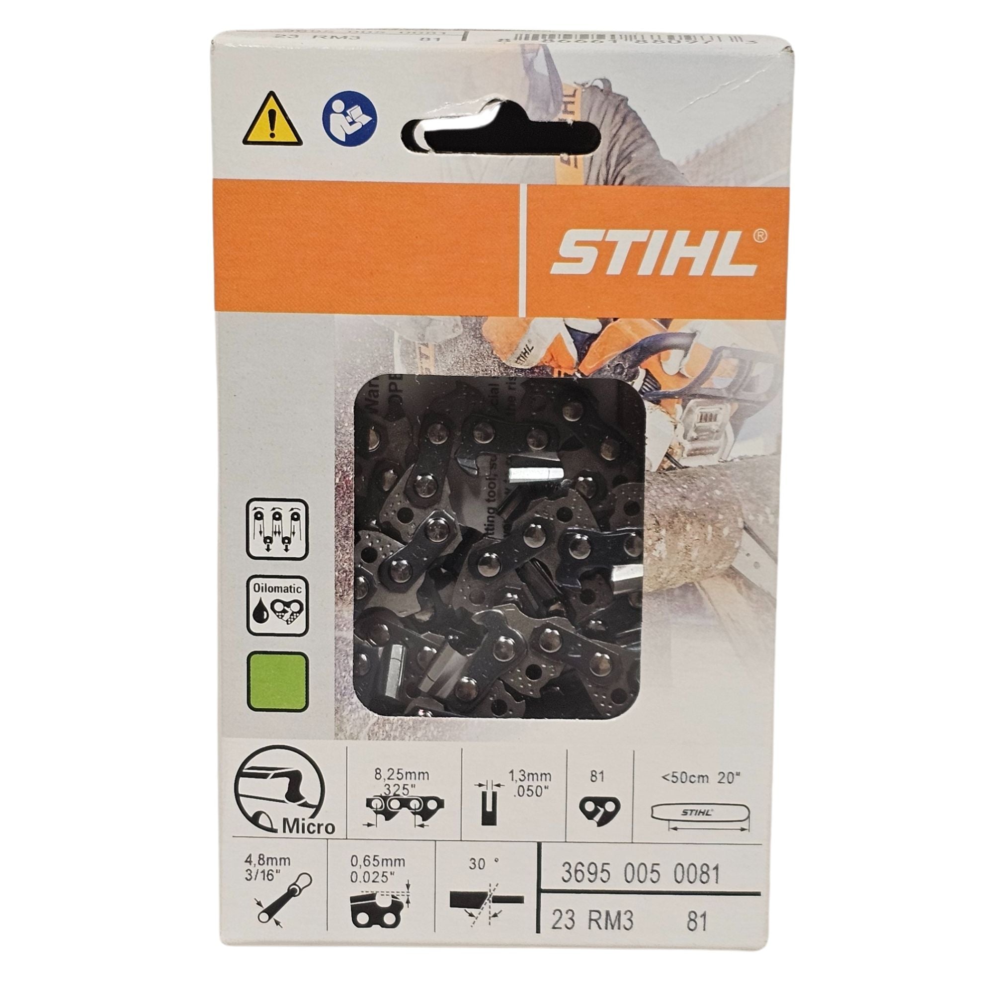 STIHL Oilomatic Rapid Micro 3 | 23 RM3 81 | 20 in. | 81 Drive Links |