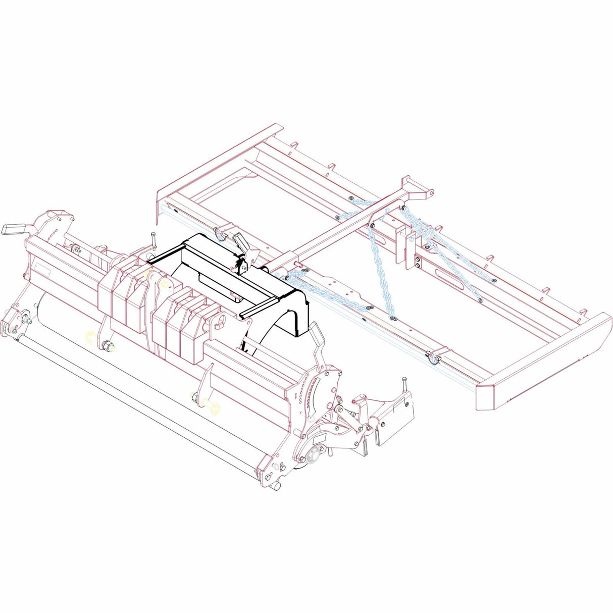 Ventrac Ballpark Groomer Attachment | DR540 | 39.55285 | Main Street Mower | Winter Garden | Clermont | Ocala