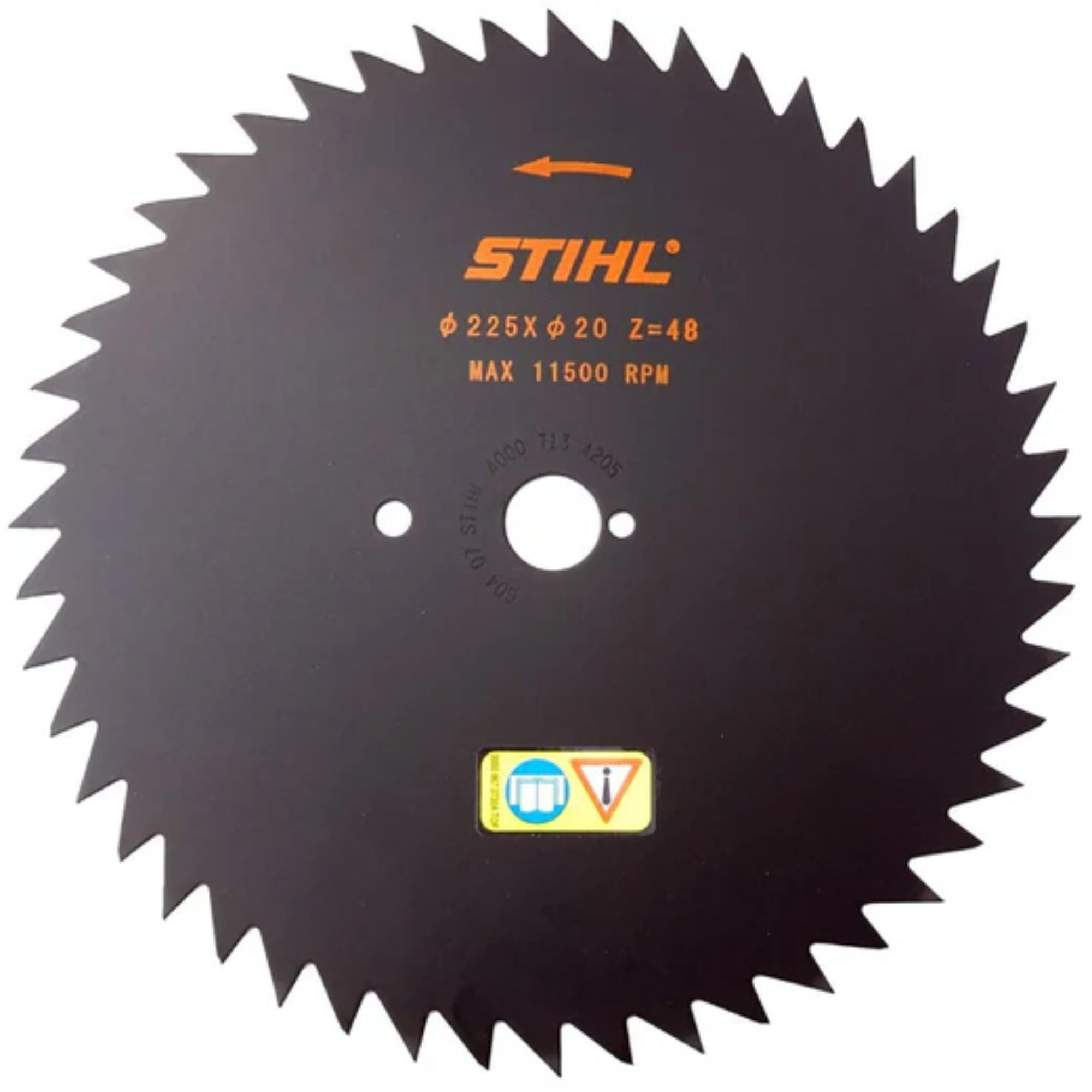 STIHL Circular Saw | Scratcher Blade 225mm X | 4000 713 4205 | Main Street Mower | Winter Garden | Clermont | Ocala
