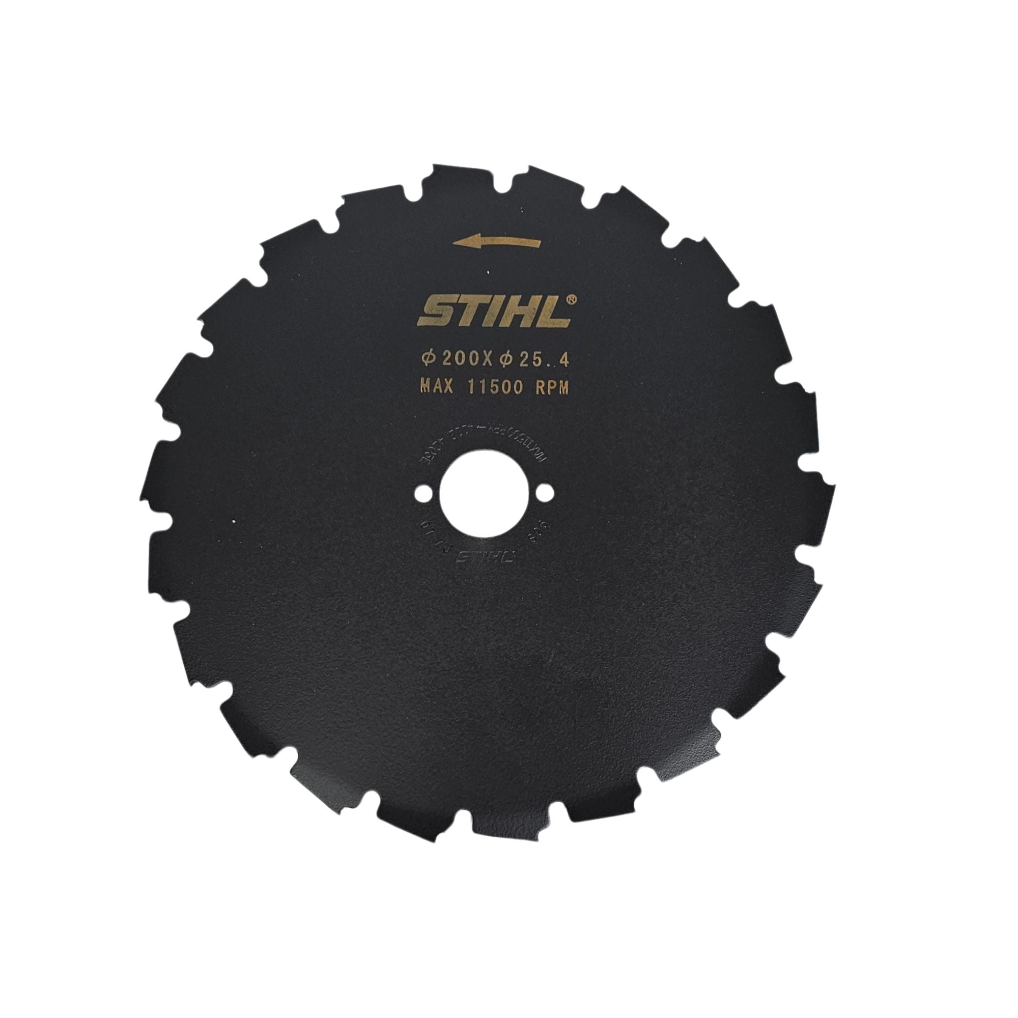 STIHL Woodcut Saw Blade | Chisel Tooth | 200mm x 25.4mm | 4112 713 4203 | Main Street Mower | Winter Garden | Clermont | Ocala