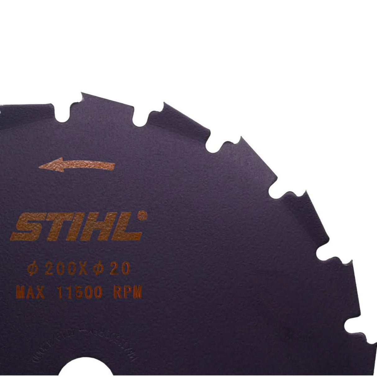 STIHL Chisel Blade | 200mm | 4119 713 4200 | Main Street Mower | Winter Garden | Clermont | Ocala