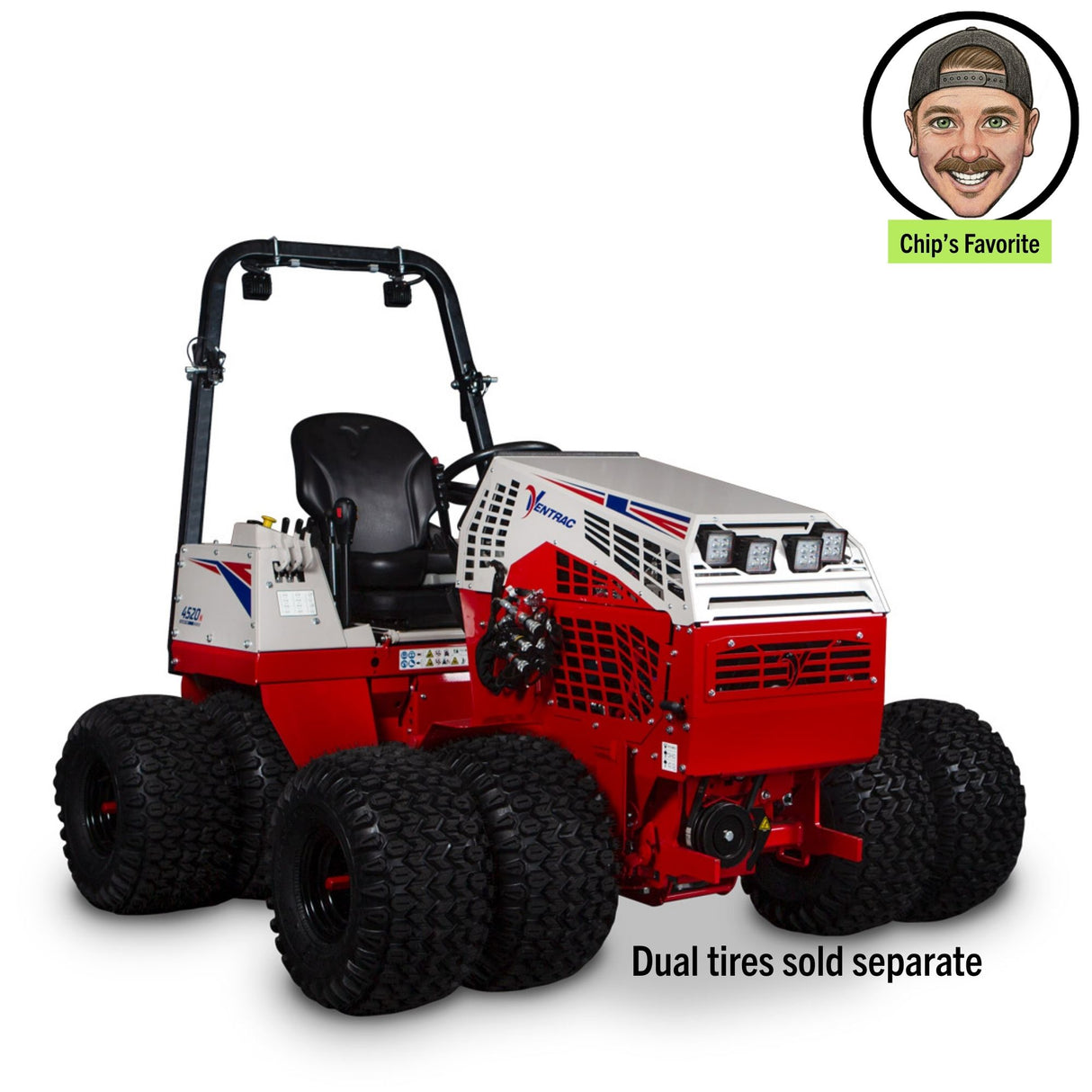 Ventrac 4520N Tractor Kubota Engine