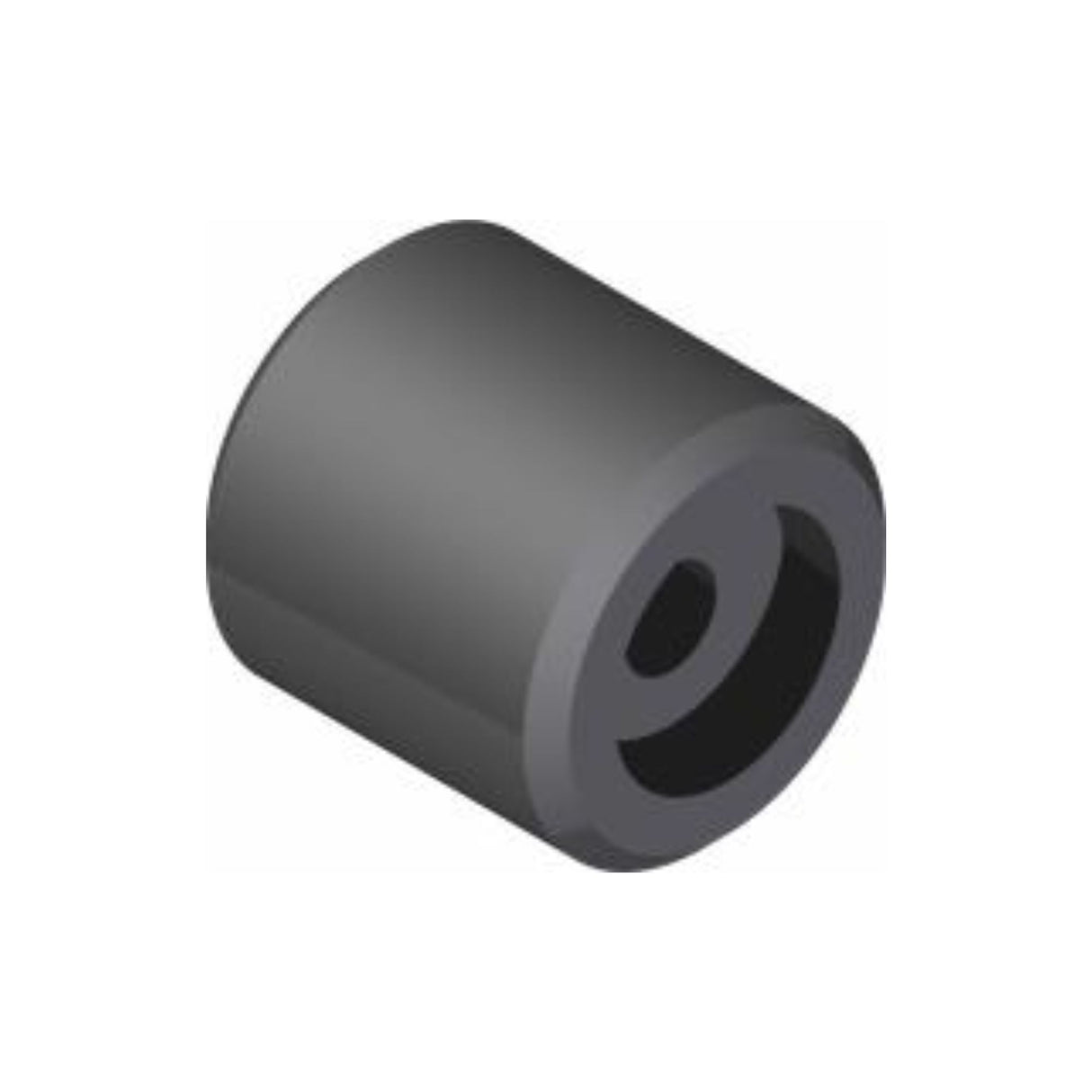 Ventrac Roller, End 4" Dia x 4" Long | 50.0044