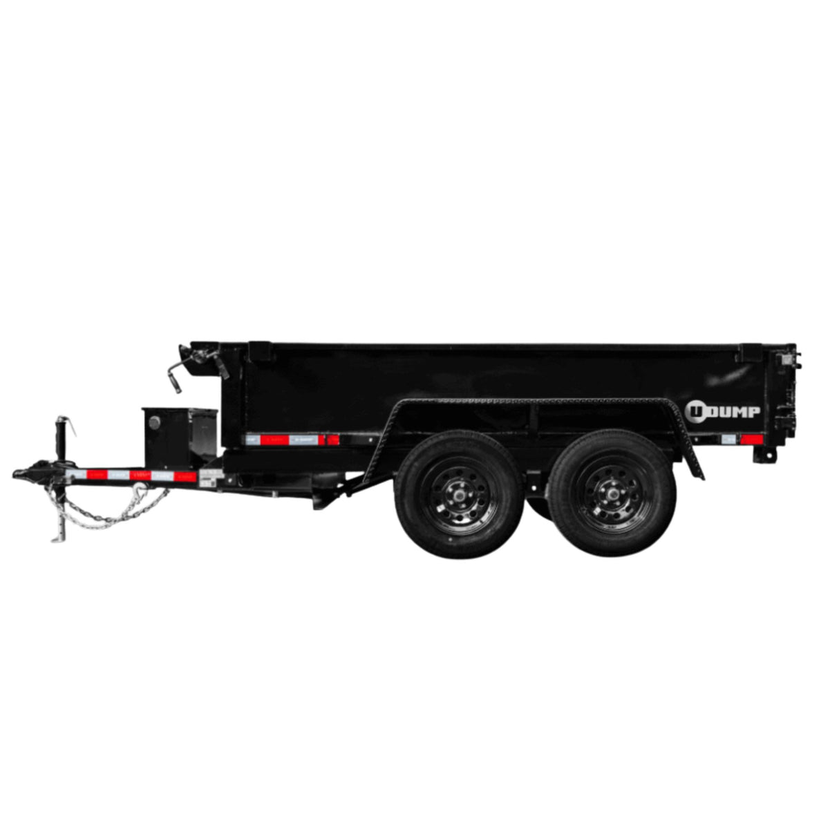 U-Dump Trailer | 10FT | 8k GVWR | Tandem Axle | 6108-31-LP-PRO-LITE
