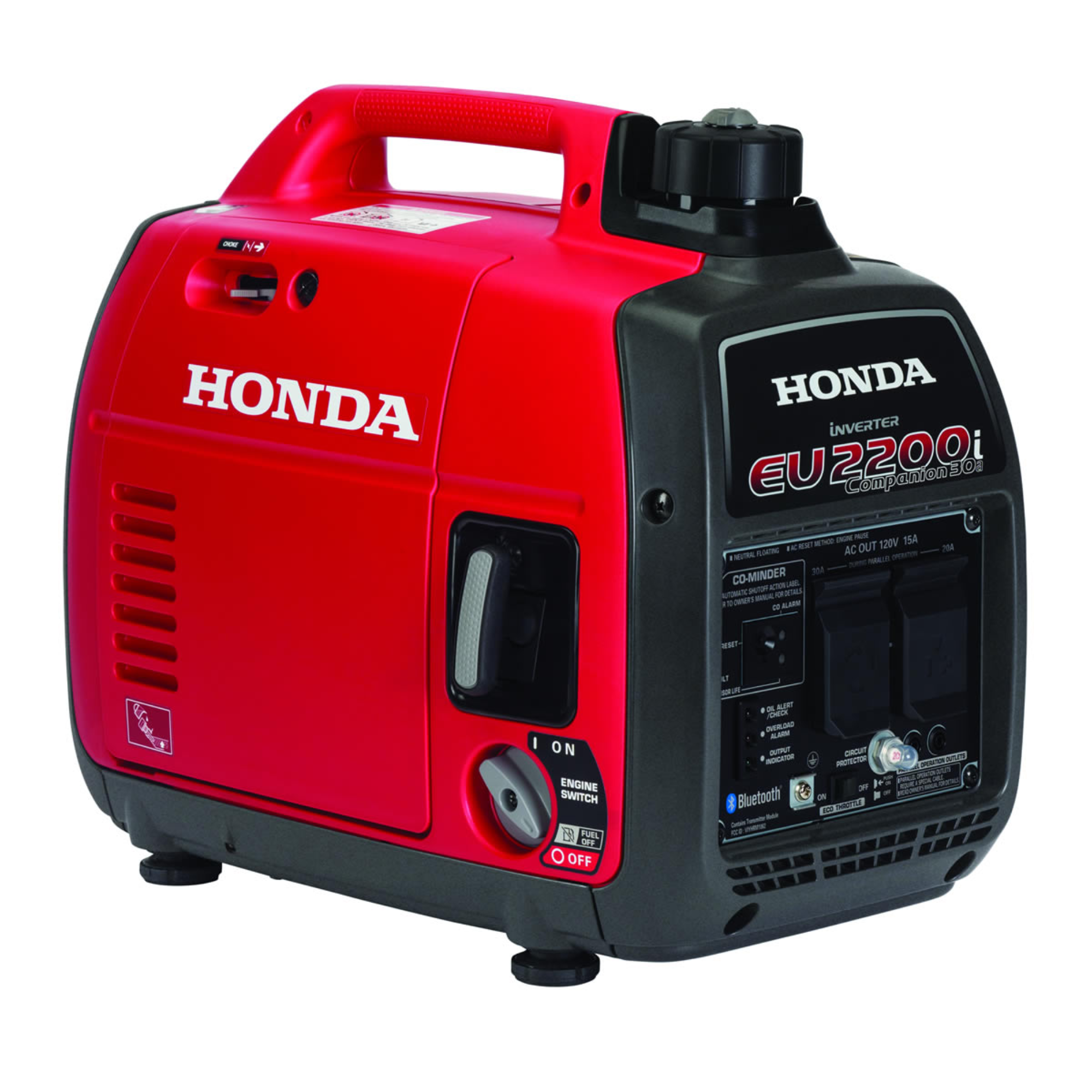 Honda EU2200ITAN1 Companion 49 State 2200 watt 120V Inverter Generator with CO-MINDER™