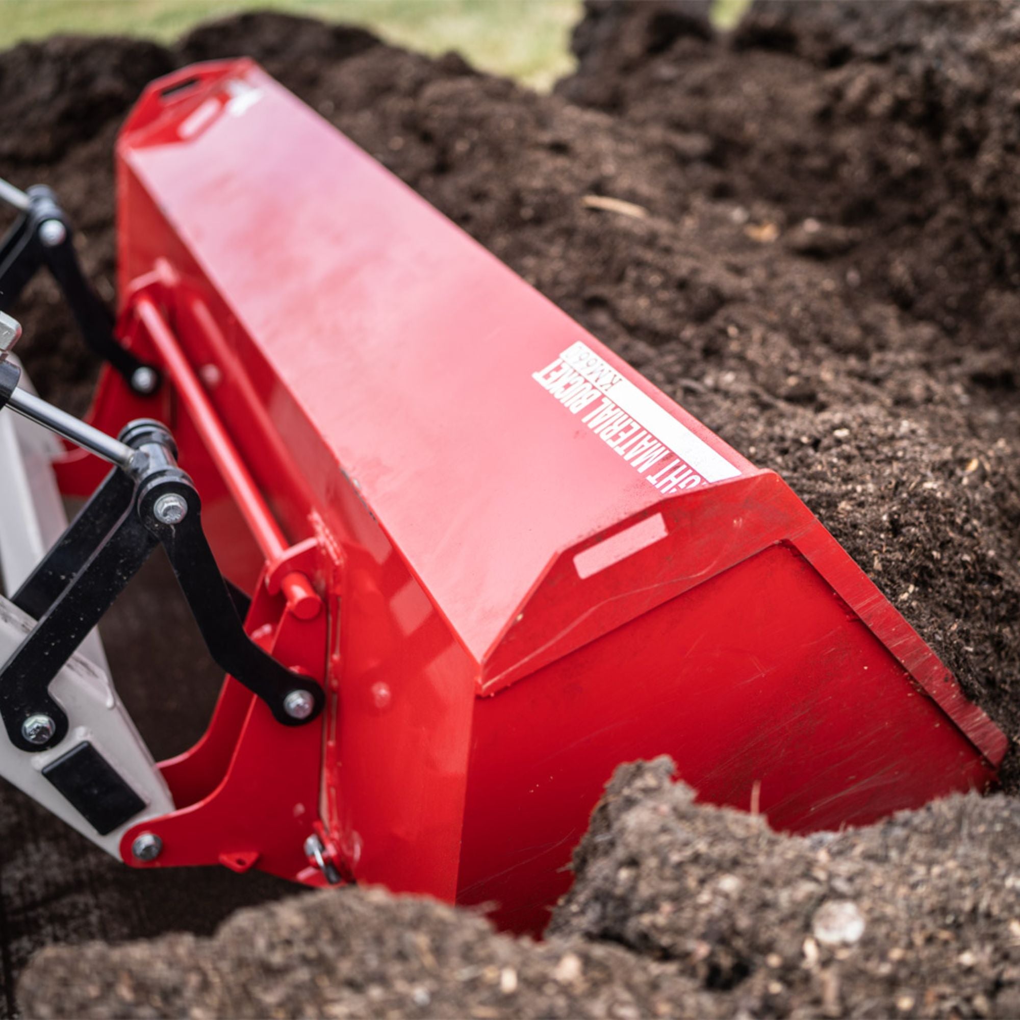 Ventrac KM660 Light Material Bucket | 70.8244