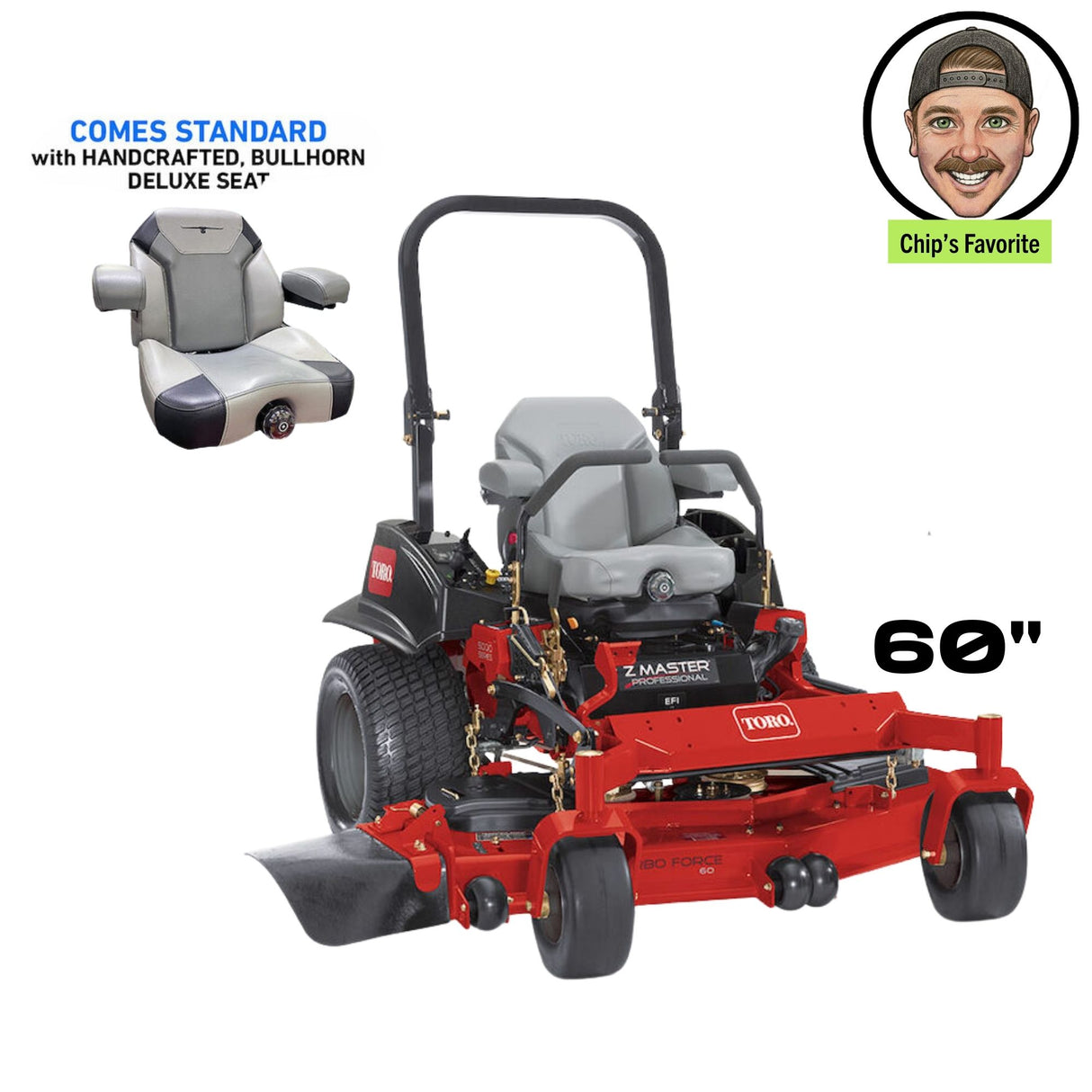 Toro Z-Master 5000 | 60" Deck | 25 hp Kohler EFI | Zero Turn Mower | 72930