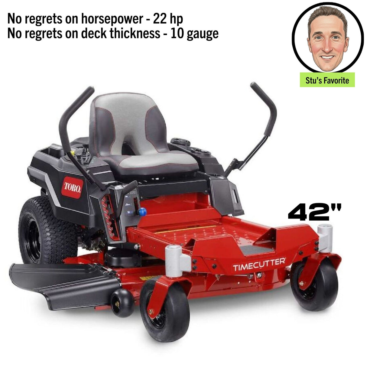 Toro TimeCutter Zero Turn Mower | 42" Fabricated Deck | 22hp Briggs & Stratton | 77404