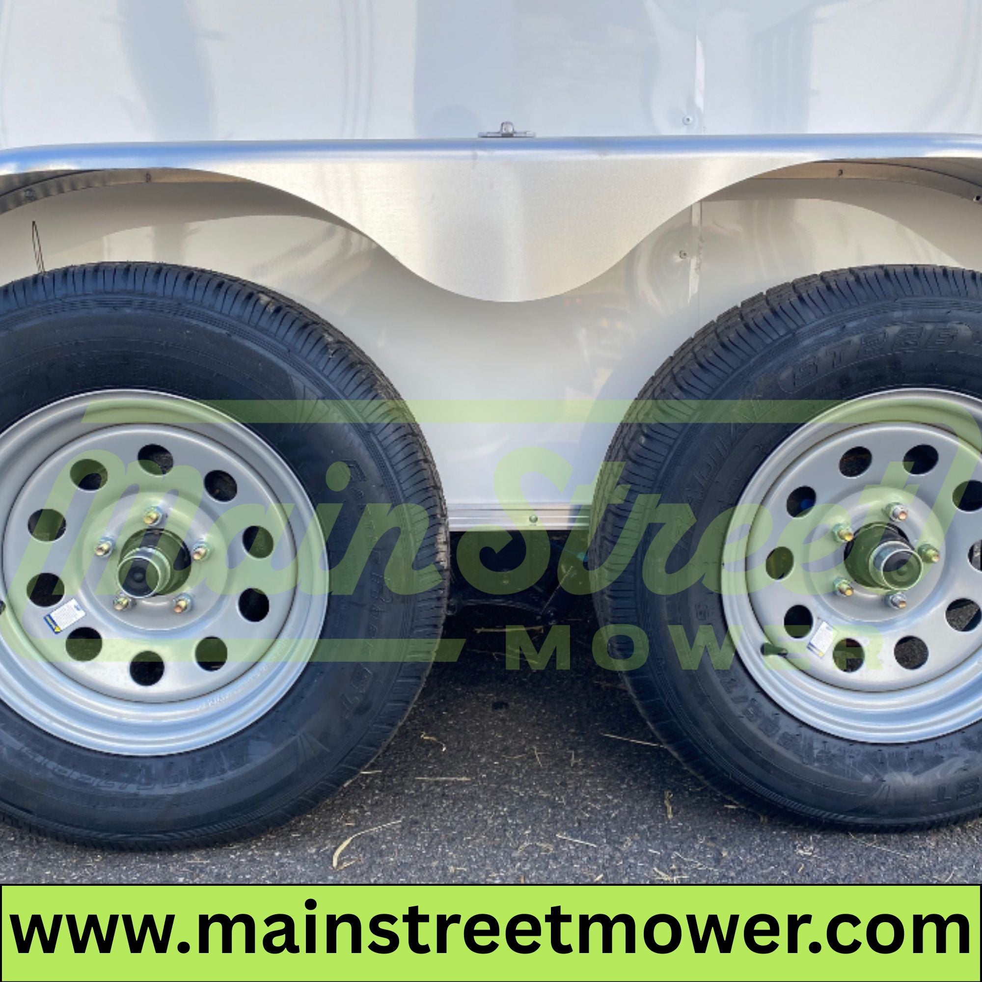 Spartan 7X12 Enclosed Cargo Tandem Axle Trailer | White | SP7X12TA