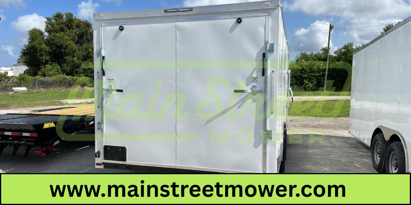 Spartan 8.5X18 Tandem Axle Enclosed Cargo Trailer | White | SP8.5X18TA