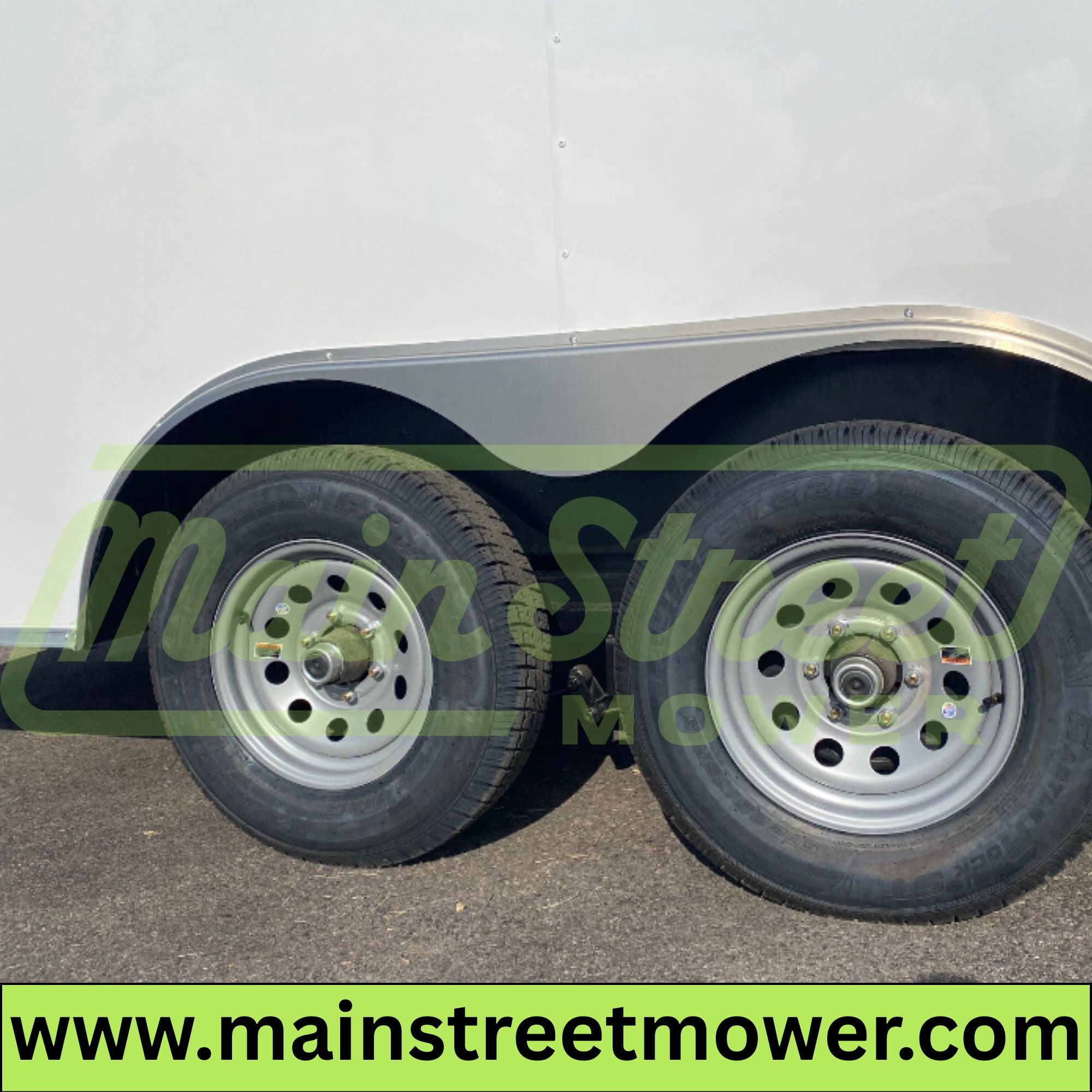 Spartan 8.5X20 Tandem Axle Enclosed Cargo Trailer | White | SP8.5X20TA