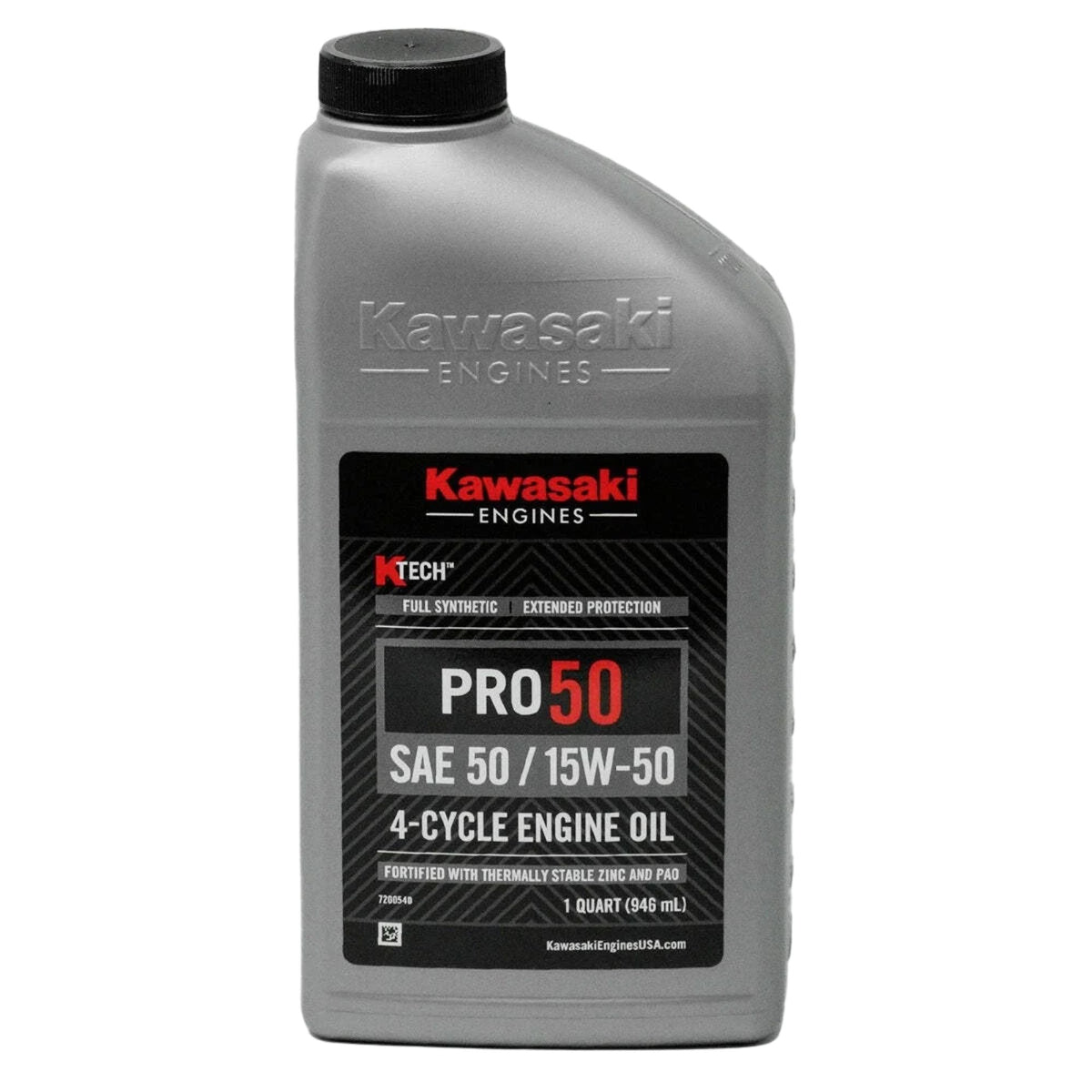 Kawasaki 4-Cycle Engine Oil | Pro50 SAE50 | 15W-50 Oil 1 Qt. | 99969-6700