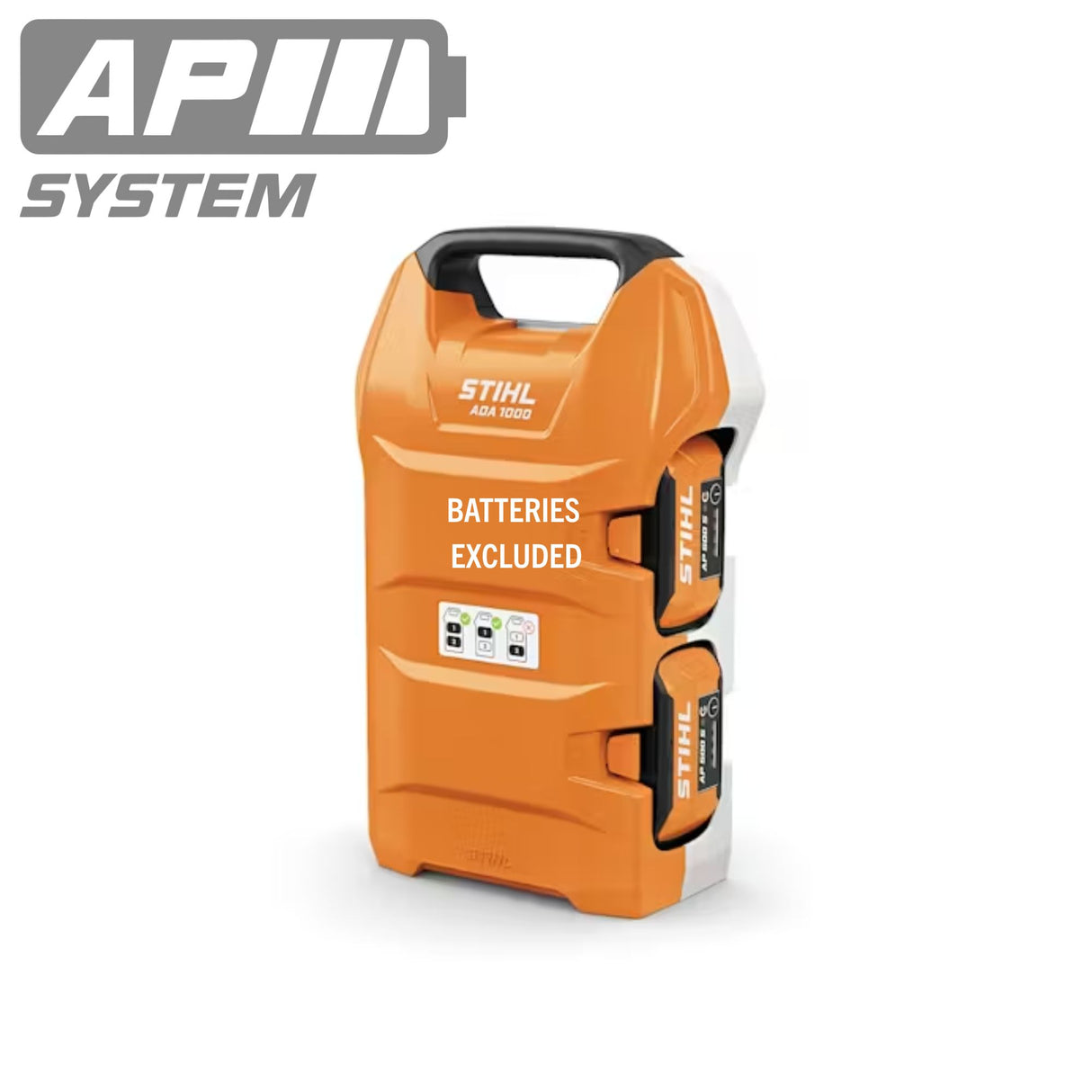 STIHL ADA1000 Double Battery Slot for use with BGA 300 Backpack Blower