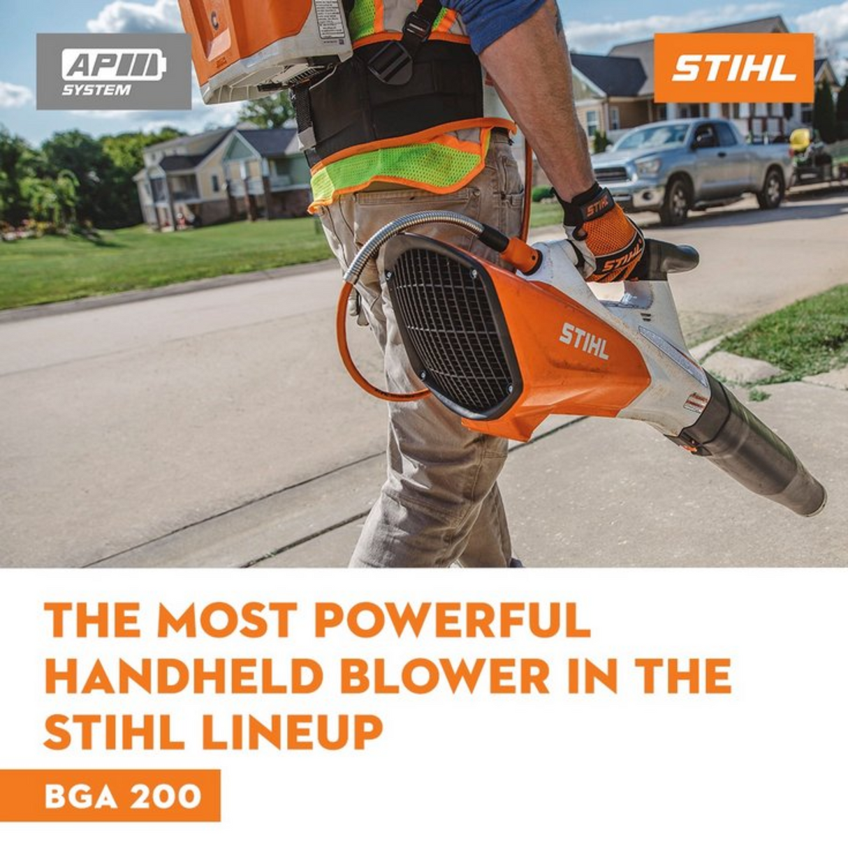 STIHL BGA 200 Battery Powered Handheld Blower | Tool Only | Main Street Mower | Winter Garden | Clermont | Ocala