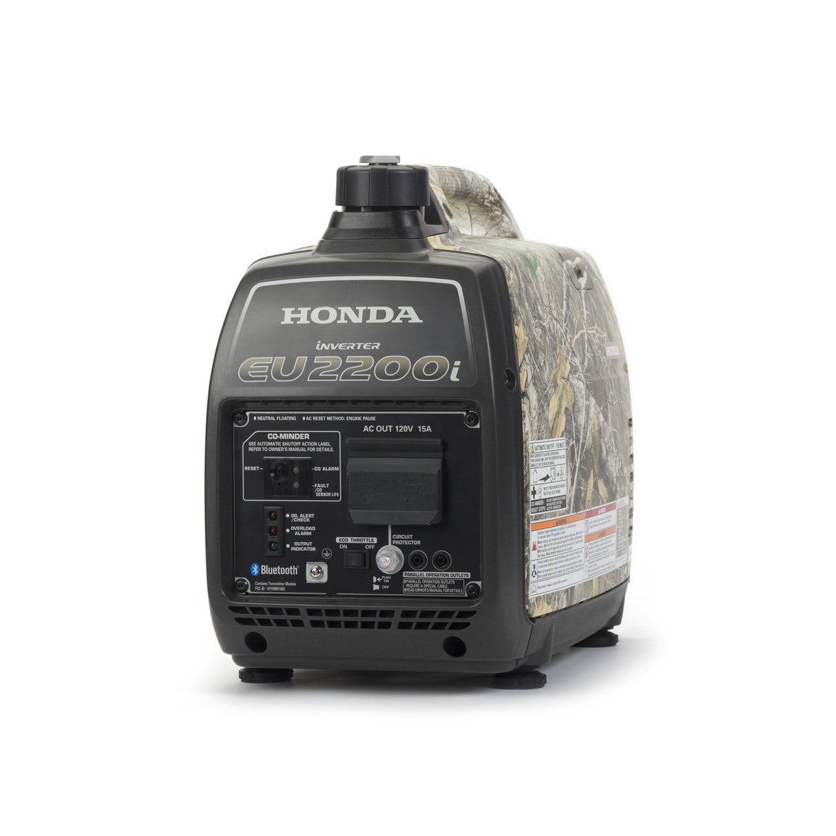Honda EU2200i 120V 2200-Watt Inverter Generator with Co-Minder - Camo | 664260 | Main Street Mower | Winter Garden | Clermont | Ocala