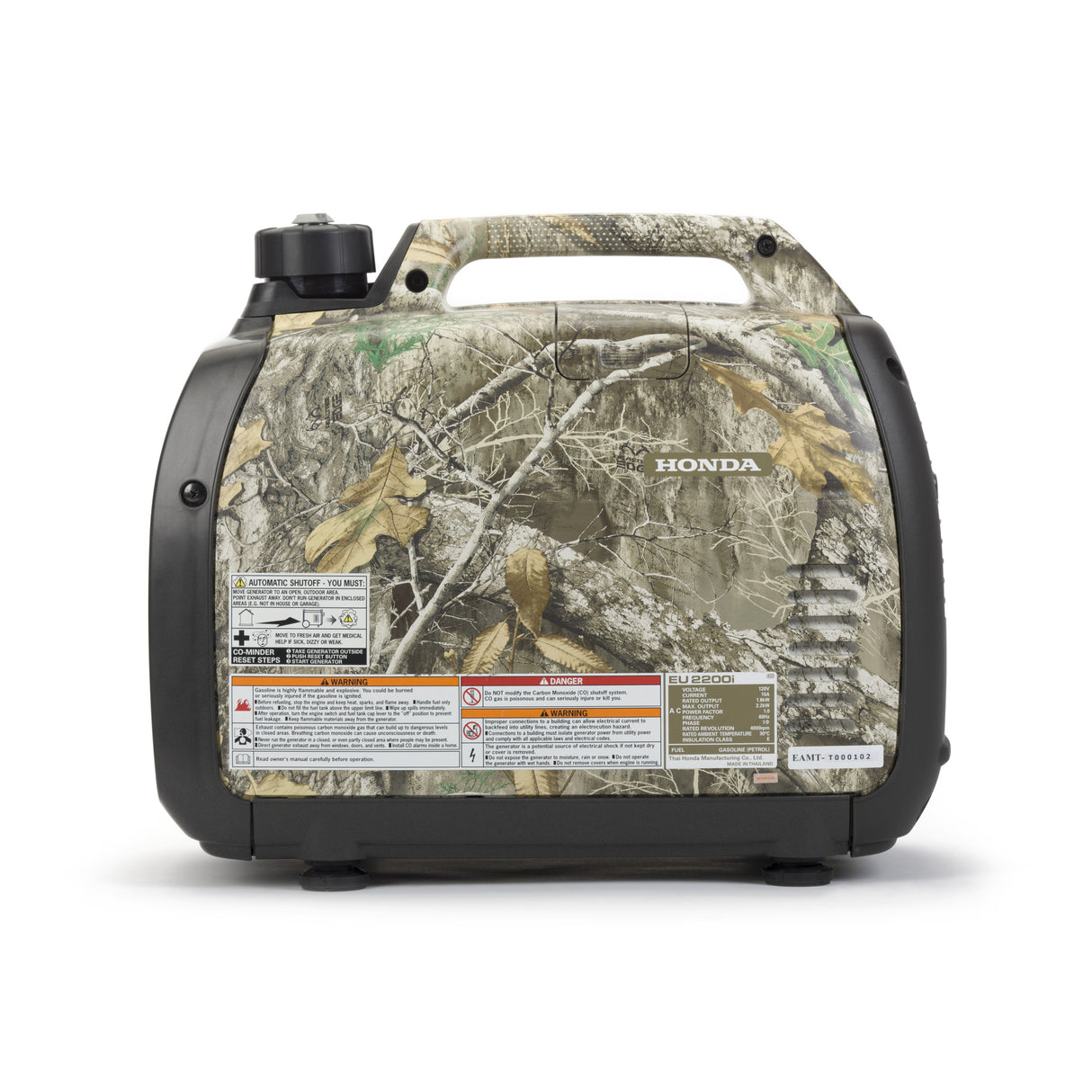 Honda EU2200i 120V 2200-Watt Inverter Generator with Co-Minder - Camo | 664260 | Main Street Mower | Winter Garden | Clermont | Ocala
