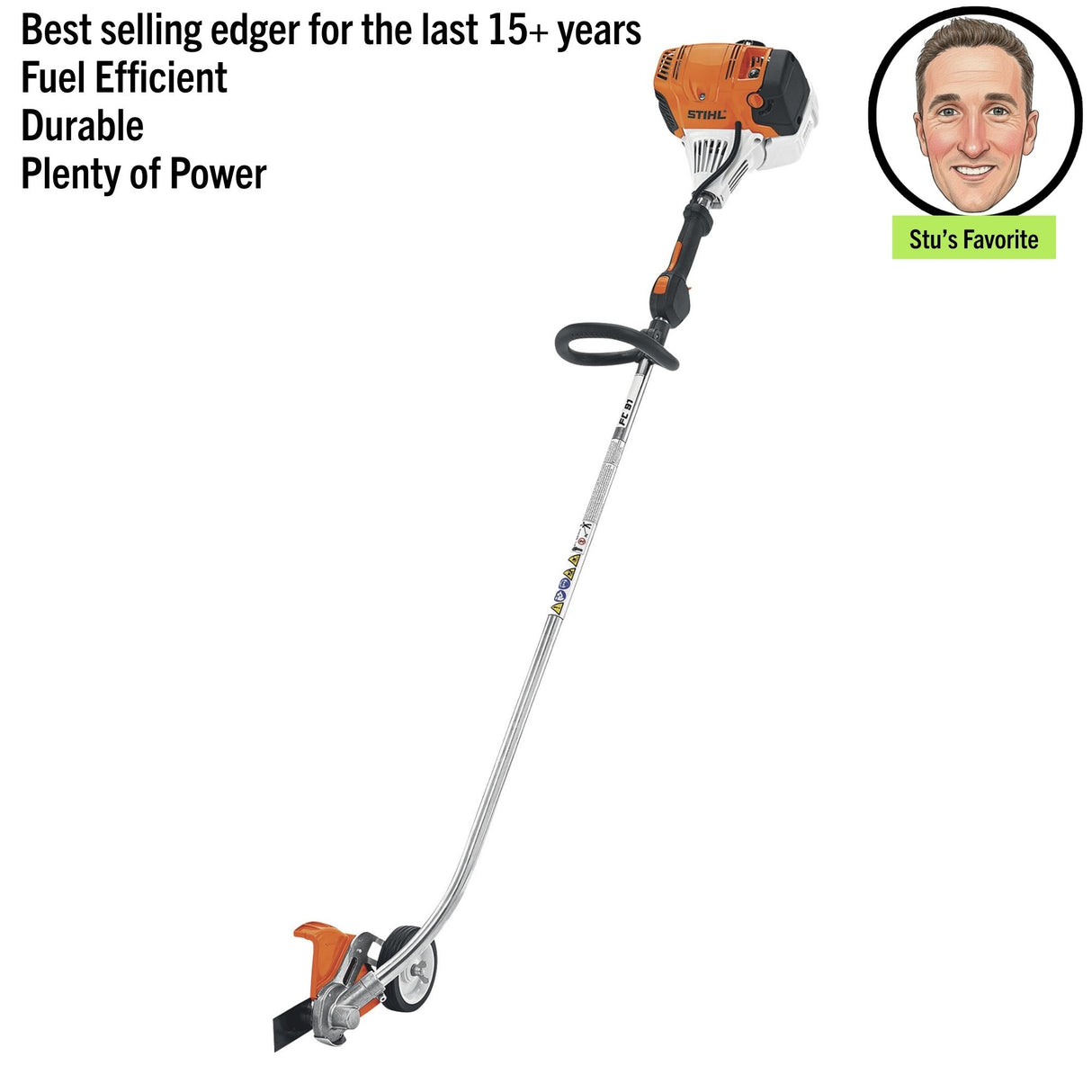 STIHL FC 91 Gas Powered Curved Edger