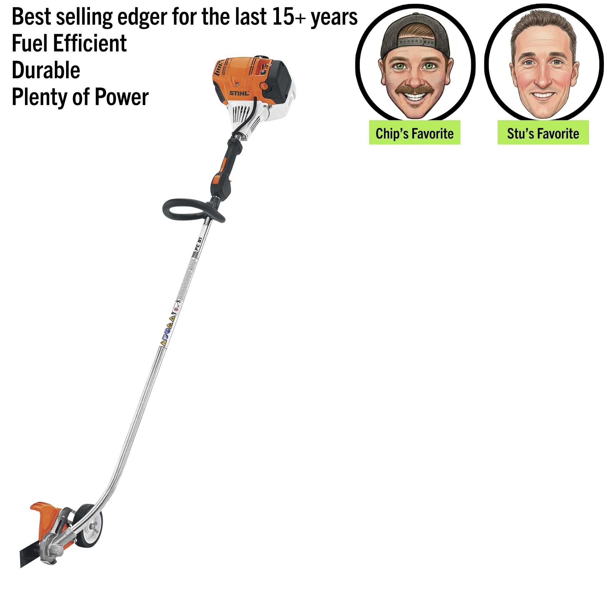 STIHL FC 91 Gas Powered Curved Edger – Main Street Mower