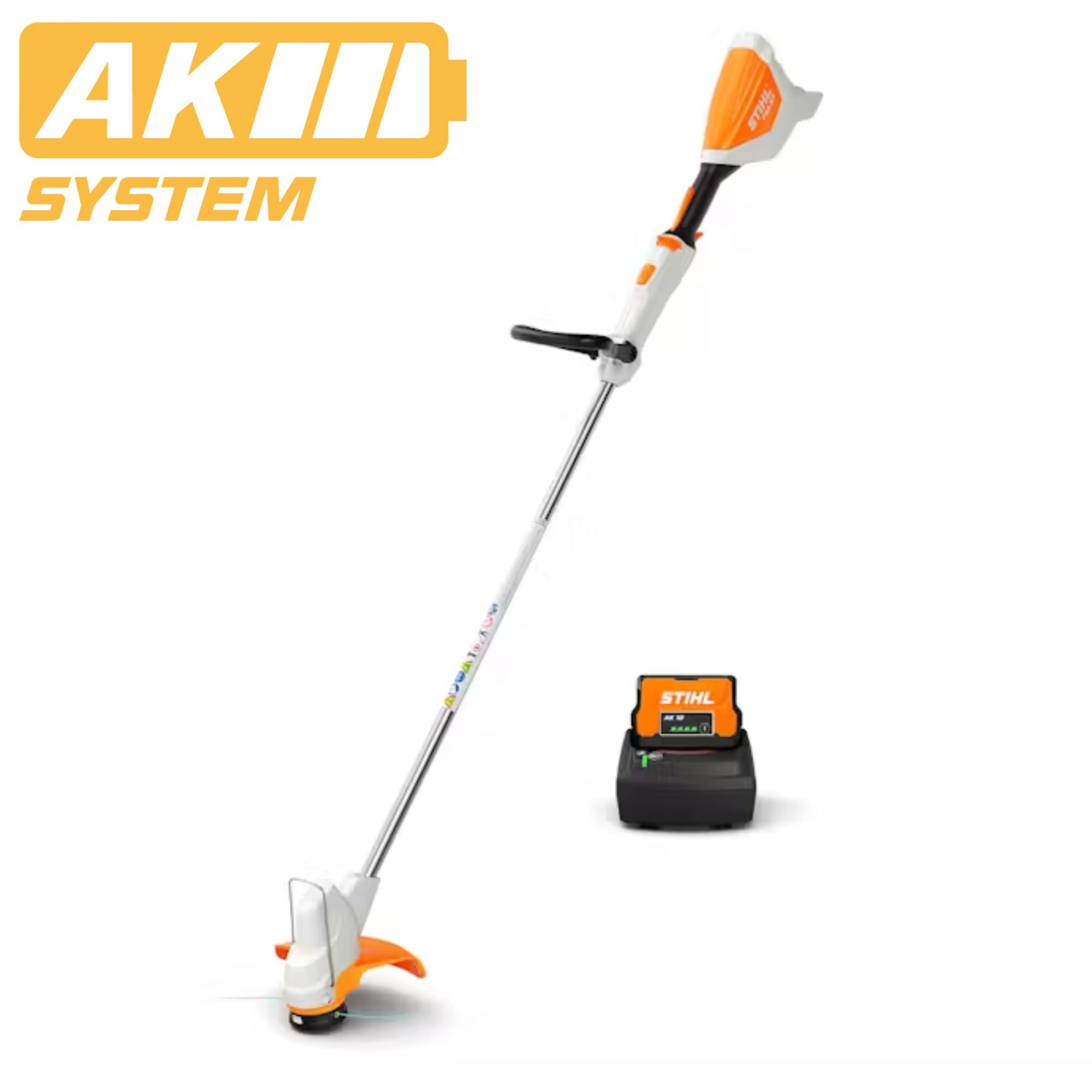 STIHL FSA 57 Battery Powered String Trimmer w/ AK 10 and AL 101